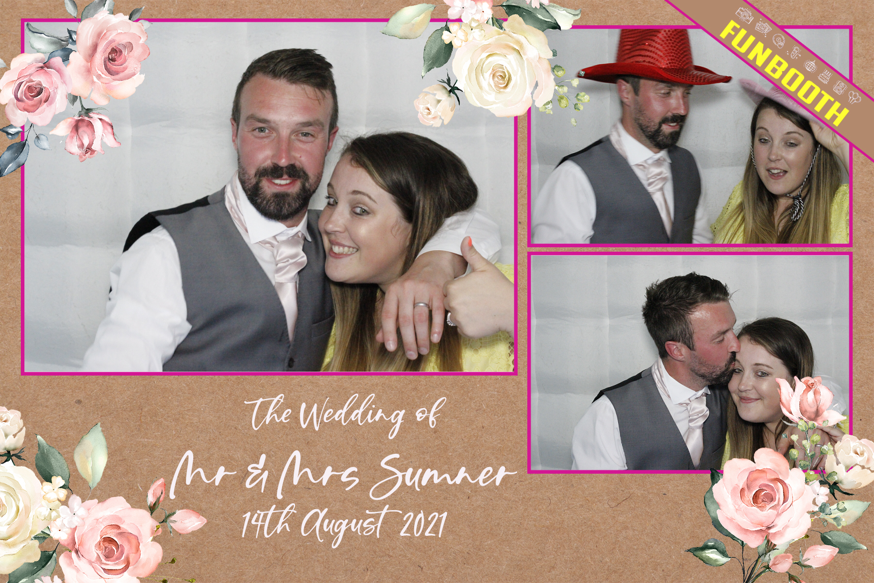 Mr & Mrs Sumner's Wedding | View more photos from the event at gallery.funbooth.uk.com/u/FunboothLTD1/Mr-Mrs-Sumners-Wedding