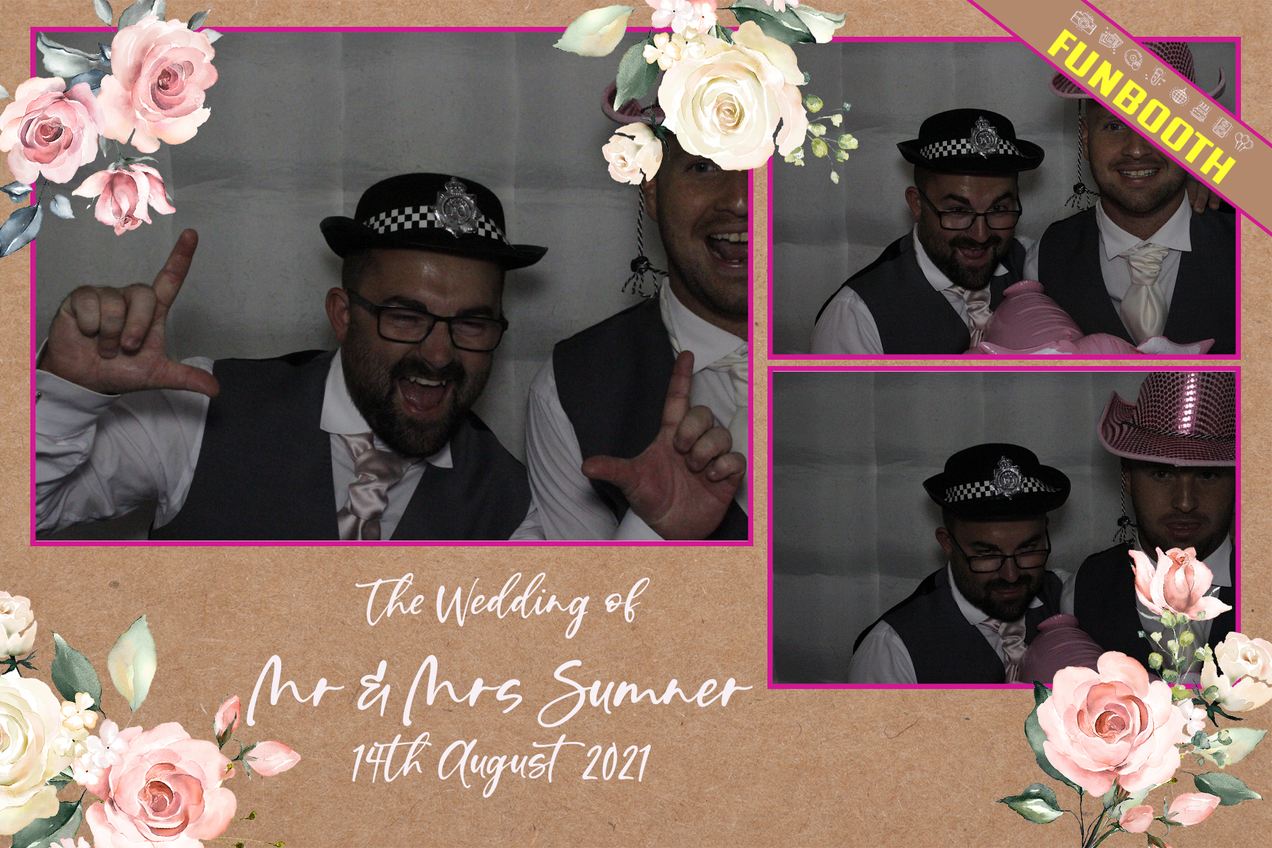 Mr & Mrs Sumner's Wedding | View more photos from the event at gallery.funbooth.uk.com/u/FunboothLTD1/Mr-Mrs-Sumners-Wedding
