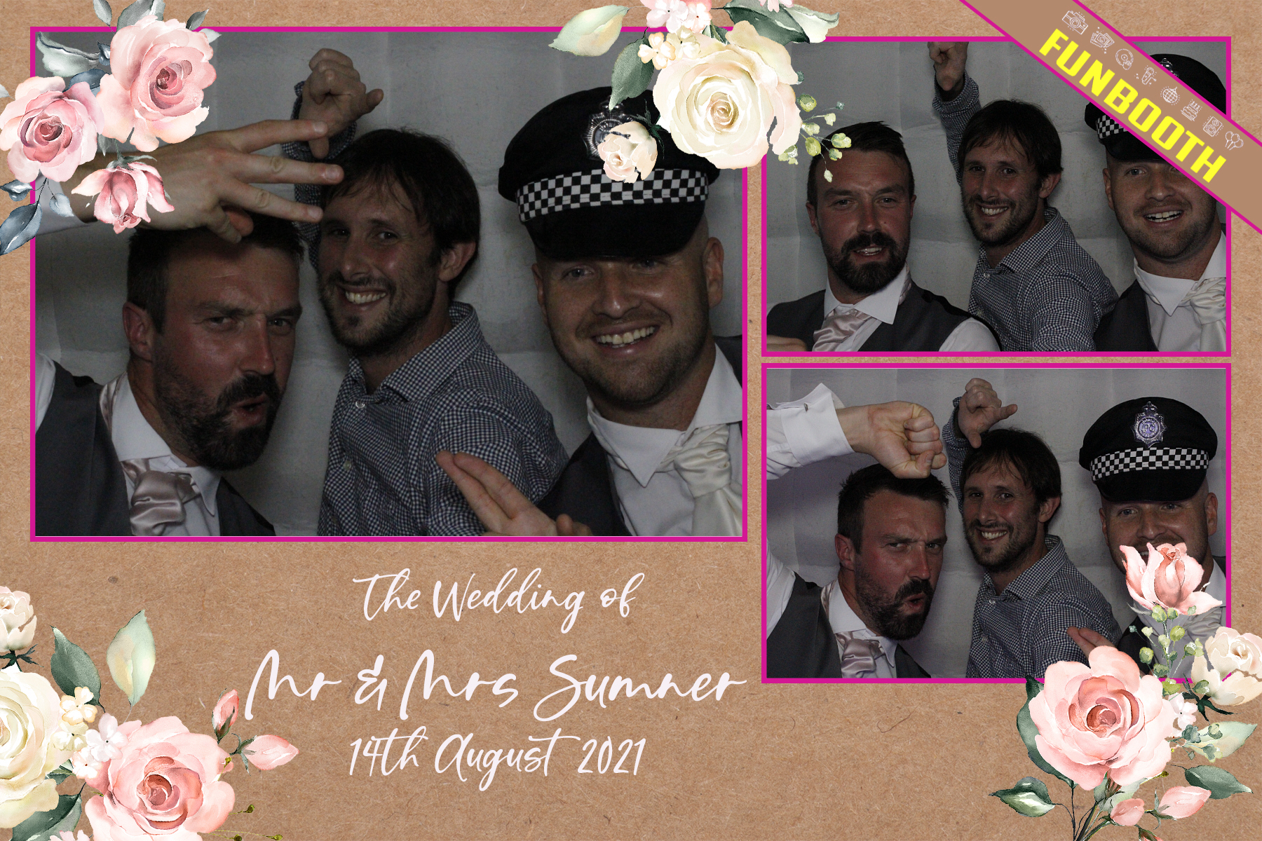 Mr & Mrs Sumner's Wedding | View more photos from the event at gallery.funbooth.uk.com/u/FunboothLTD1/Mr-Mrs-Sumners-Wedding
