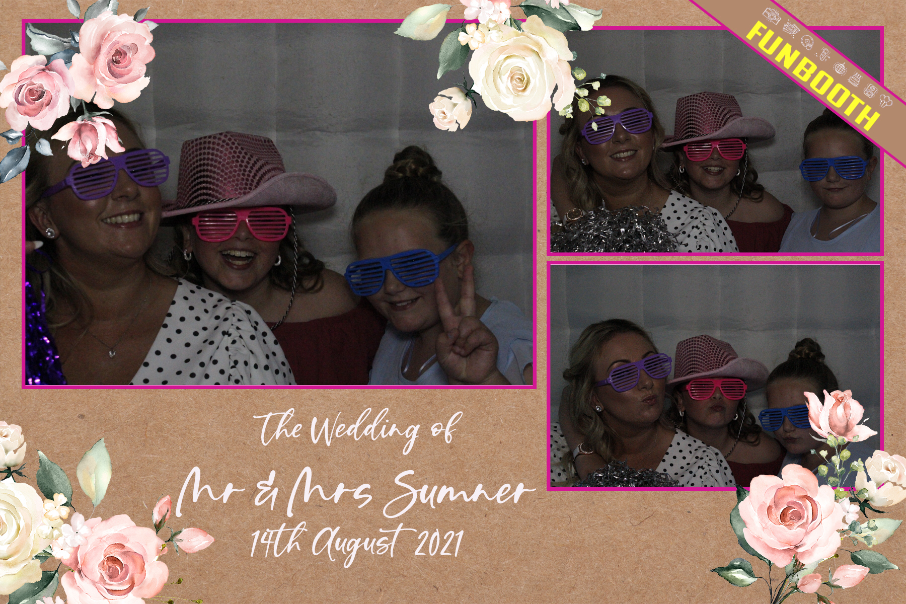 Mr & Mrs Sumner's Wedding | View more photos from the event at gallery.funbooth.uk.com/u/FunboothLTD1/Mr-Mrs-Sumners-Wedding