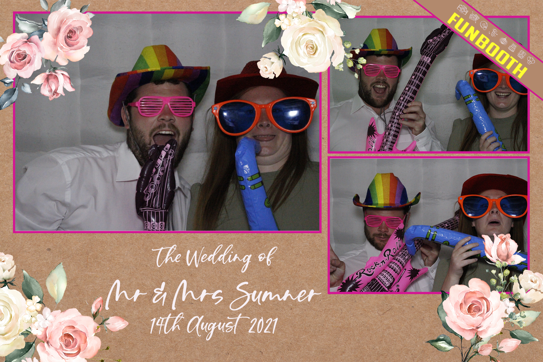 Mr & Mrs Sumner's Wedding | View more photos from the event at gallery.funbooth.uk.com/u/FunboothLTD1/Mr-Mrs-Sumners-Wedding
