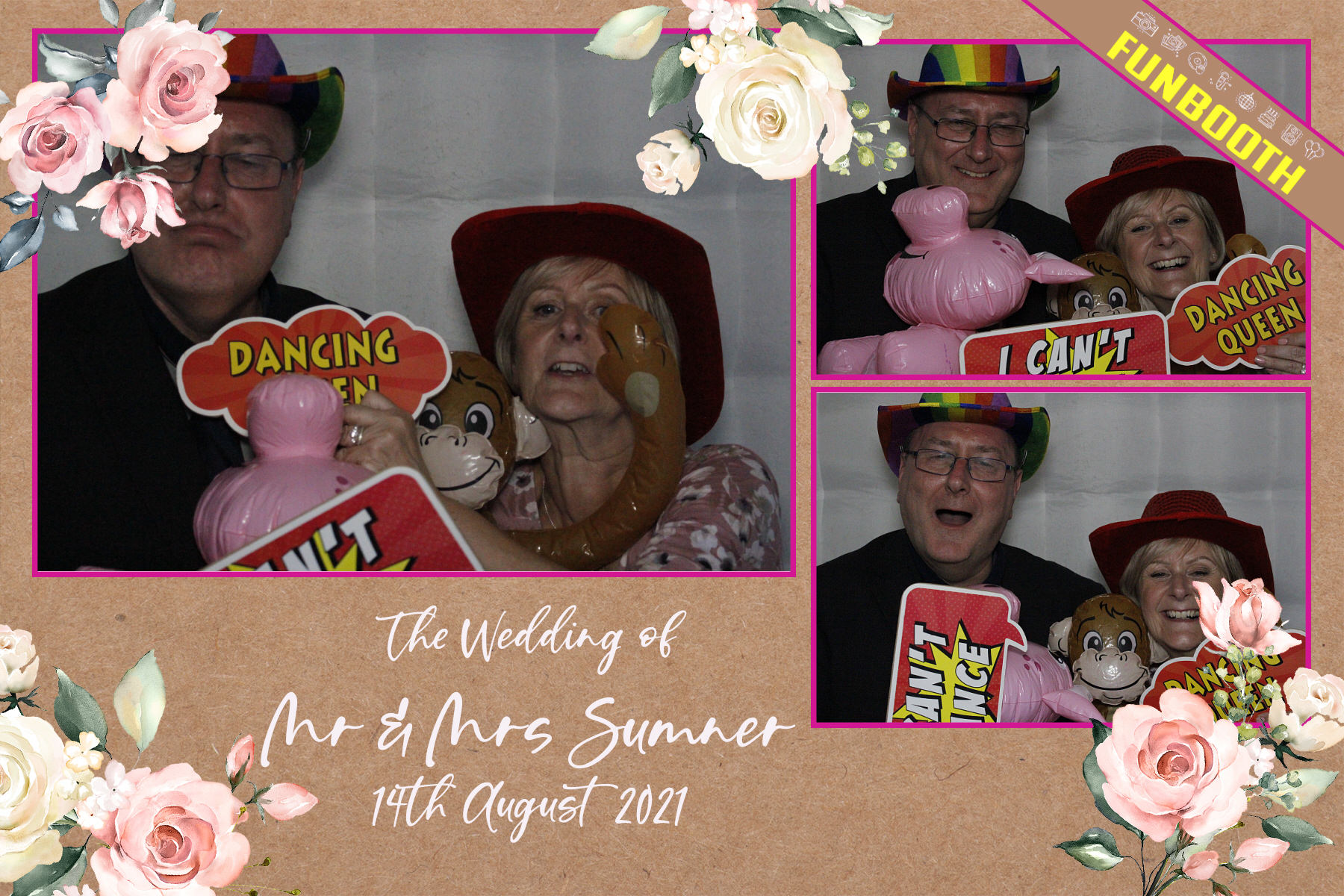 Mr & Mrs Sumner's Wedding | View more photos from the event at gallery.funbooth.uk.com/u/FunboothLTD1/Mr-Mrs-Sumners-Wedding
