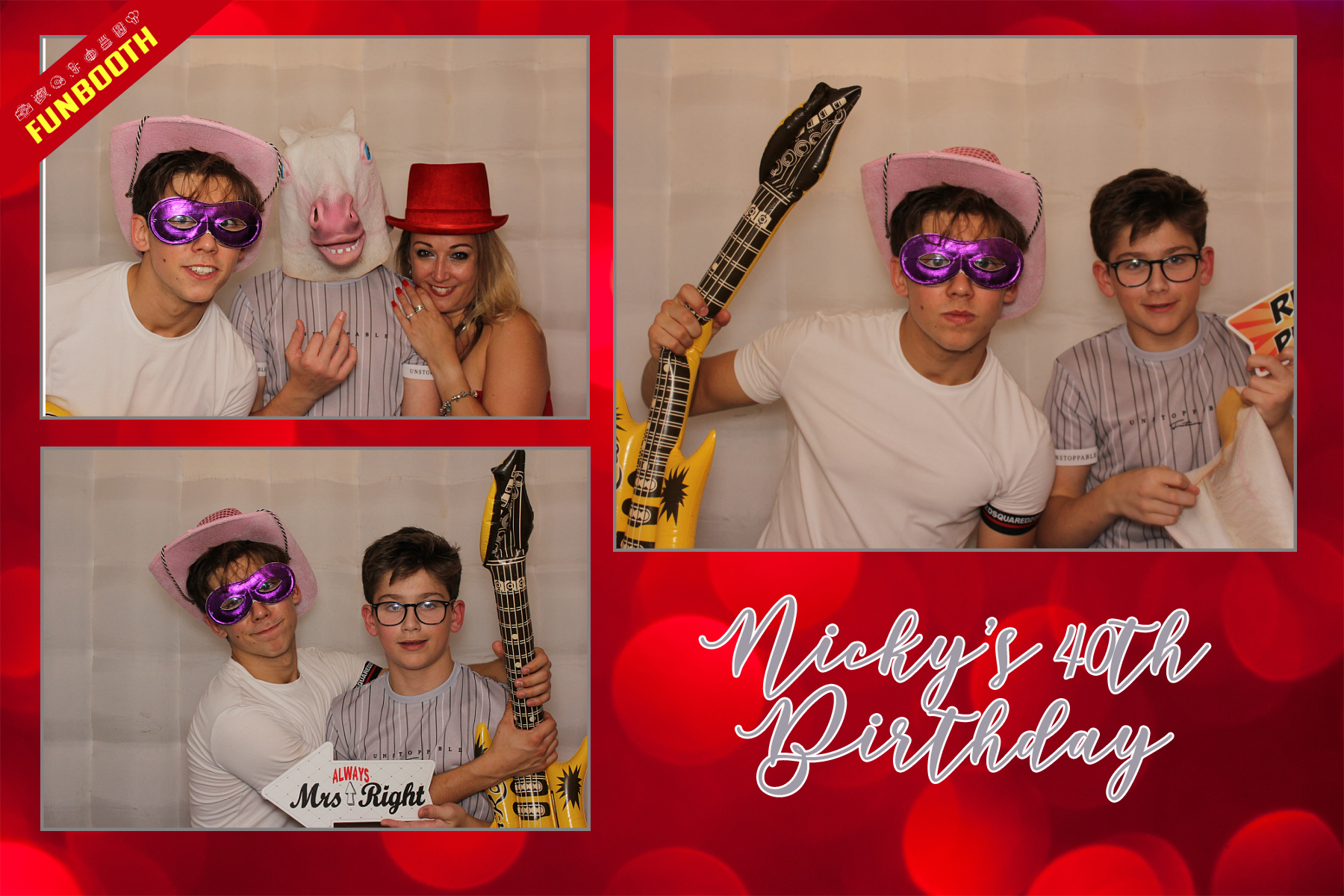 Nicky's 40th Birthday | View more photos from the event at gallery.funbooth.uk.com/u/FunboothLTD1/Nickys-40th-Birthday