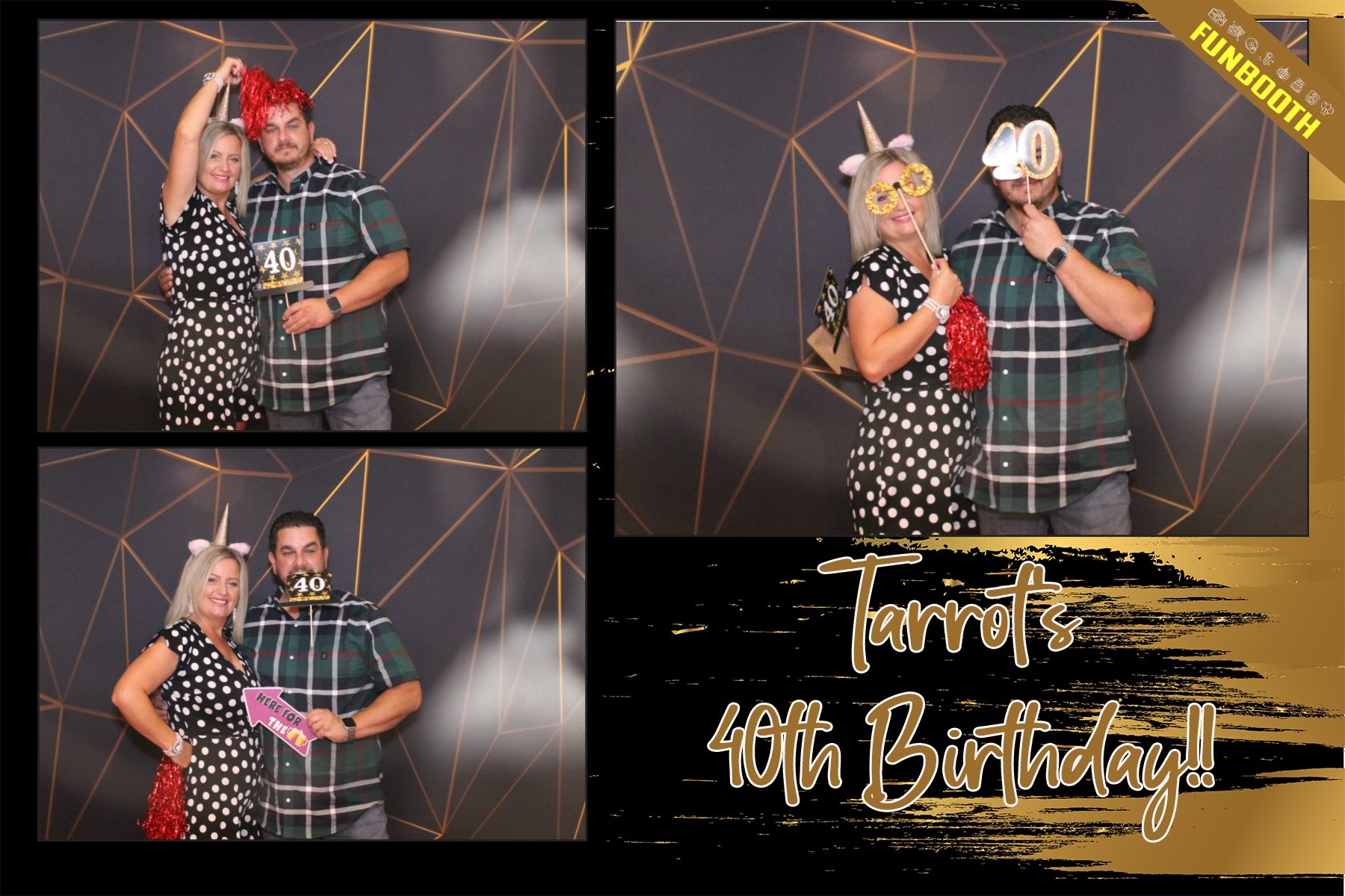 Tarrot's 40th Birthday | View more photos from the event at gallery.funbooth.uk.com/u/FunboothLTD1/Tarrots-40th-Birthday