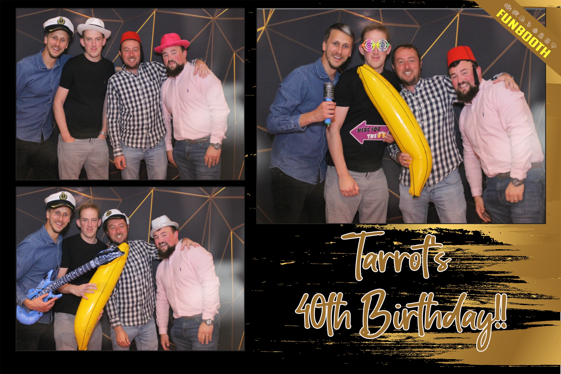 Tarrot's 40th Birthday | View more photos from the event at gallery.funbooth.uk.com/u/FunboothLTD1/Tarrots-40th-Birthday