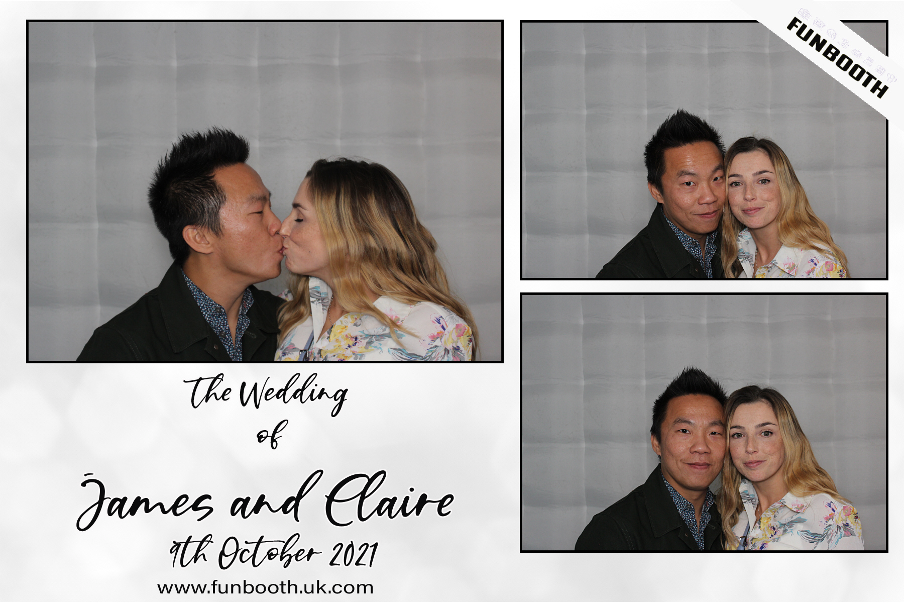 The Wedding of James & Claire | View more photos from the event at gallery.funbooth.uk.com/u/FunboothLTD1/The-Wedding-of-James-Claire