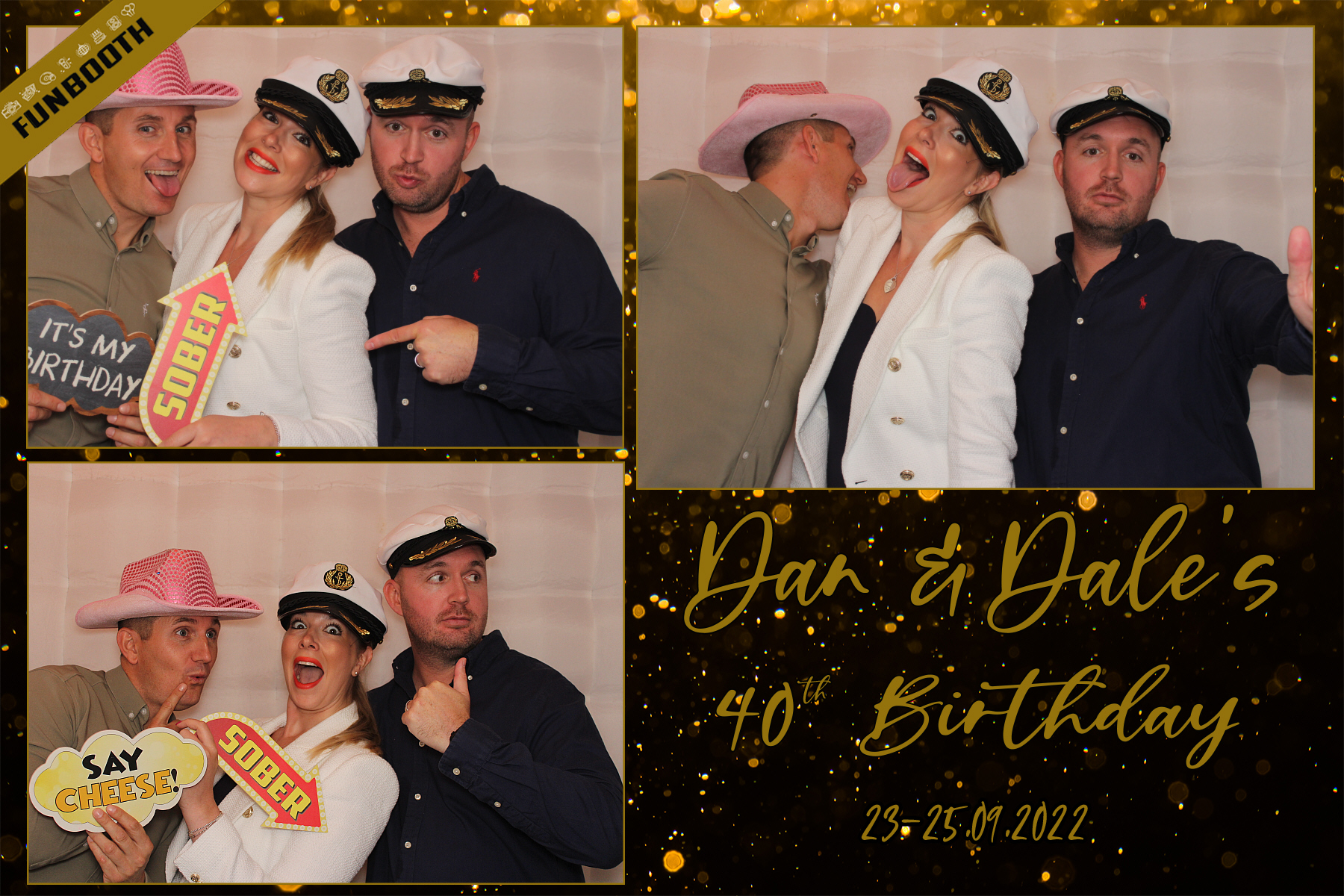 Dan & Dale's 40th Birthday | View more photos from the event at gallery.funbooth.uk.com/u/FunboothLTD1/Dan-Dales-40th-Birthday