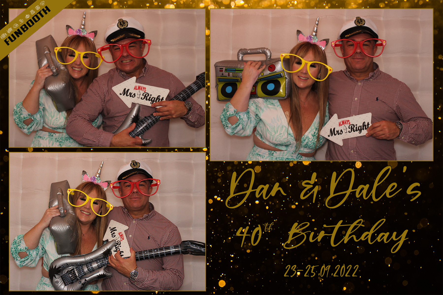 Dan & Dale's 40th Birthday | View more photos from the event at gallery.funbooth.uk.com/u/FunboothLTD1/Dan-Dales-40th-Birthday