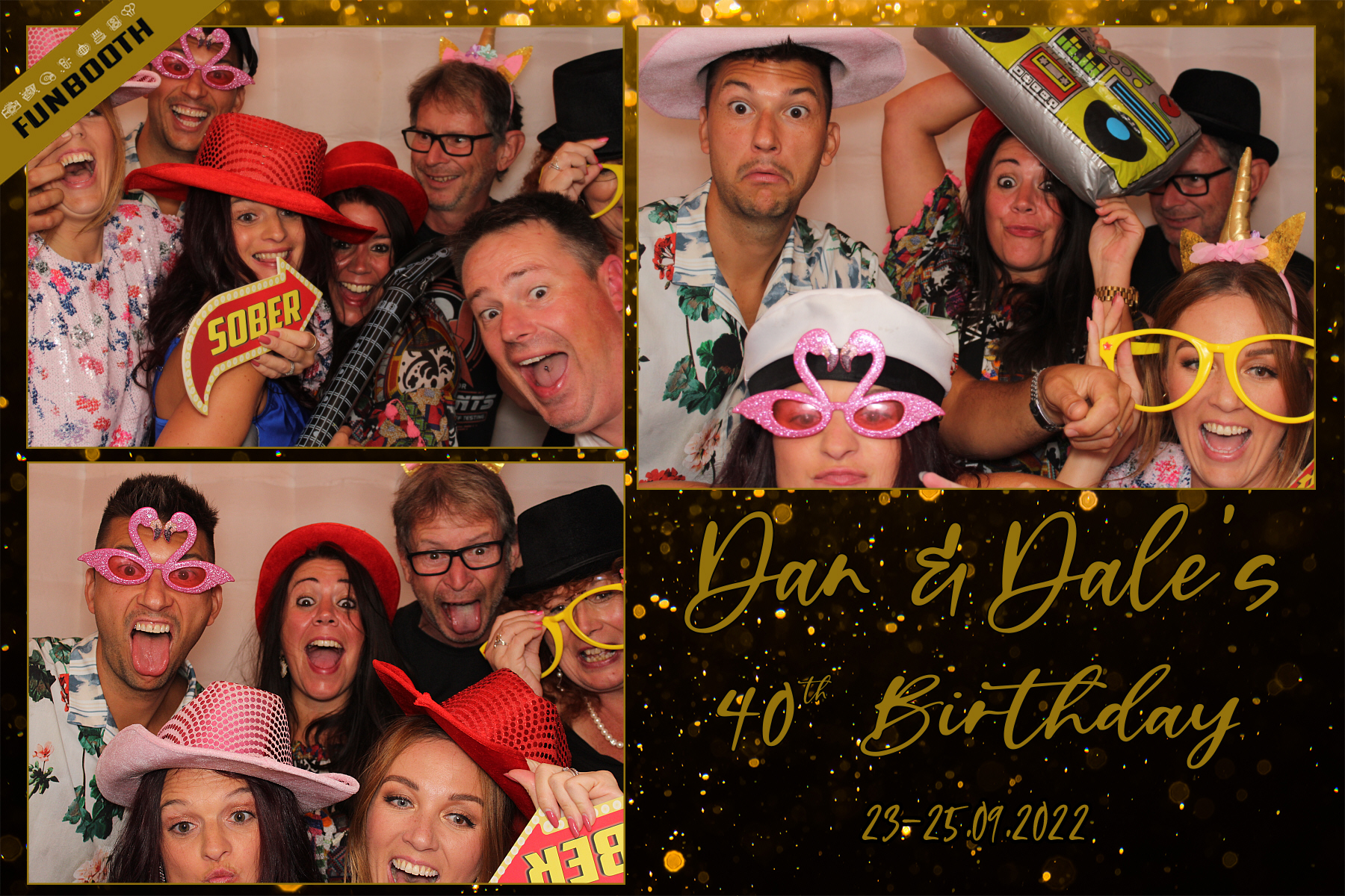Dan & Dale's 40th Birthday | View more photos from the event at gallery.funbooth.uk.com/u/FunboothLTD1/Dan-Dales-40th-Birthday