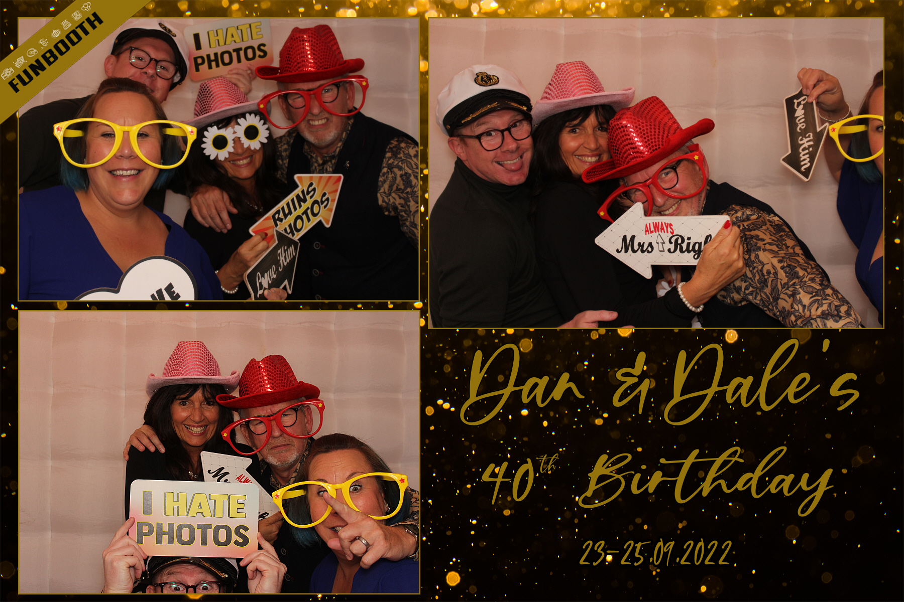 Dan & Dale's 40th Birthday | View more photos from the event at gallery.funbooth.uk.com/u/FunboothLTD1/Dan-Dales-40th-Birthday
