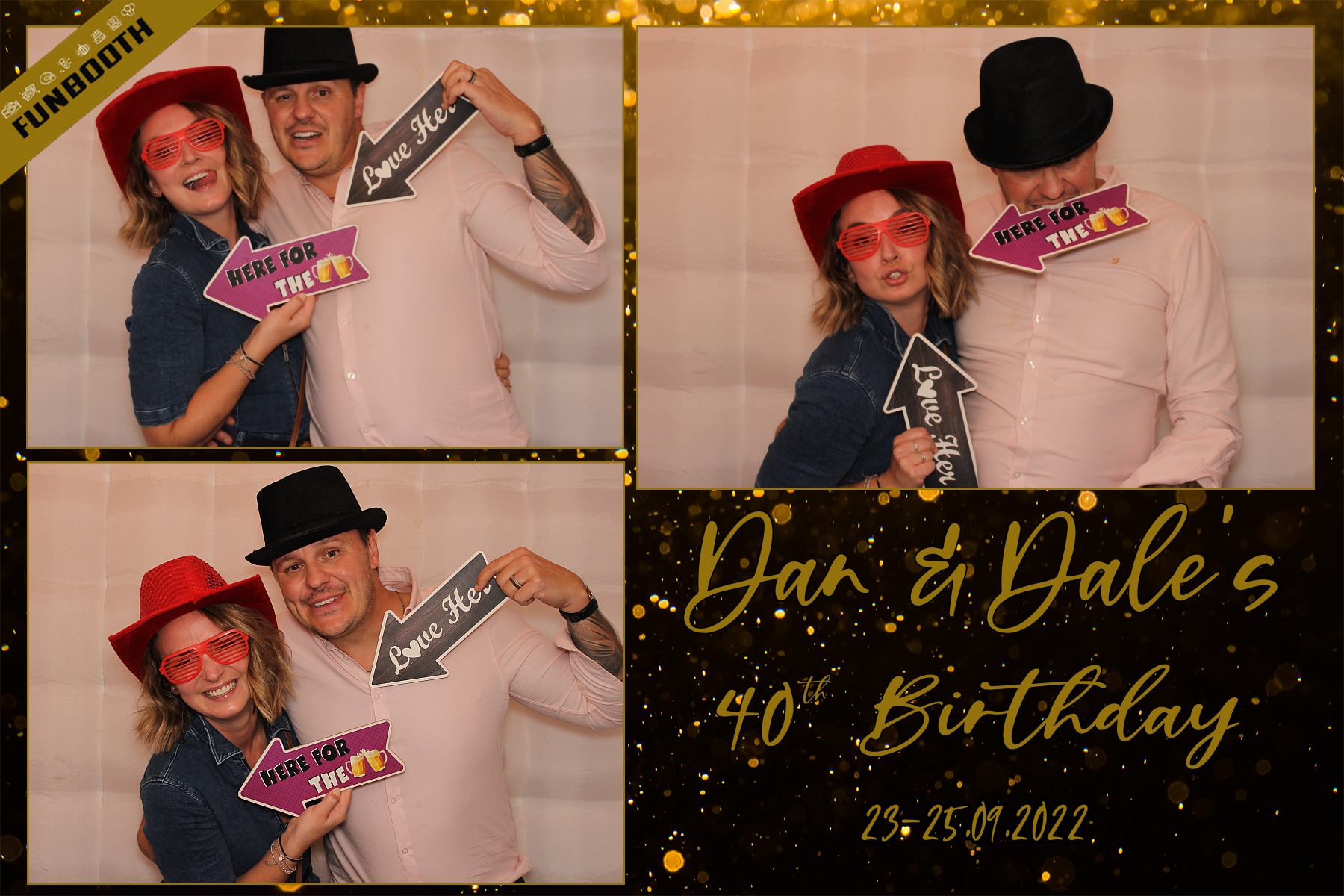 Dan & Dale's 40th Birthday | View more photos from the event at gallery.funbooth.uk.com/u/FunboothLTD1/Dan-Dales-40th-Birthday