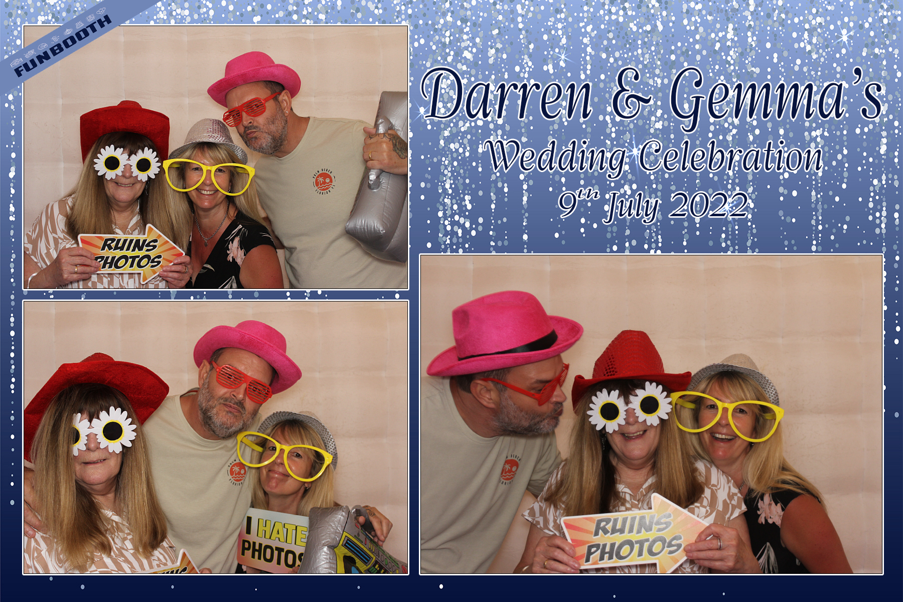Gemma & Darren's Wedding Celebration | View more photos from the event at gallery.funbooth.uk.com/u/FunboothLTD1/Gemma-Darrens-Wedding-Celebration