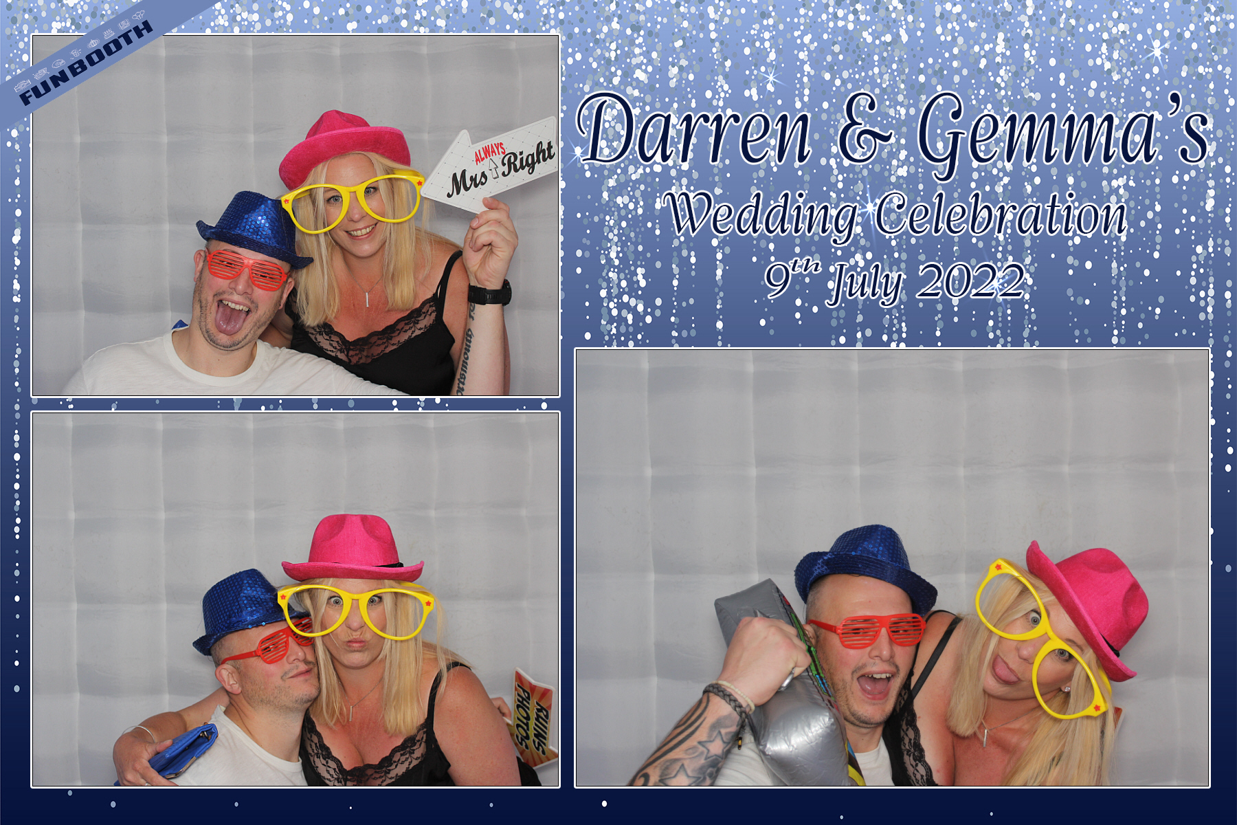 Gemma & Darren's Wedding Celebration | View more photos from the event at gallery.funbooth.uk.com/u/FunboothLTD1/Gemma-Darrens-Wedding-Celebration