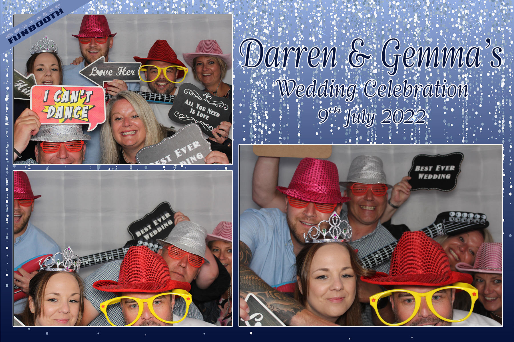 Gemma & Darren's Wedding Celebration | View more photos from the event at gallery.funbooth.uk.com/u/FunboothLTD1/Gemma-Darrens-Wedding-Celebration