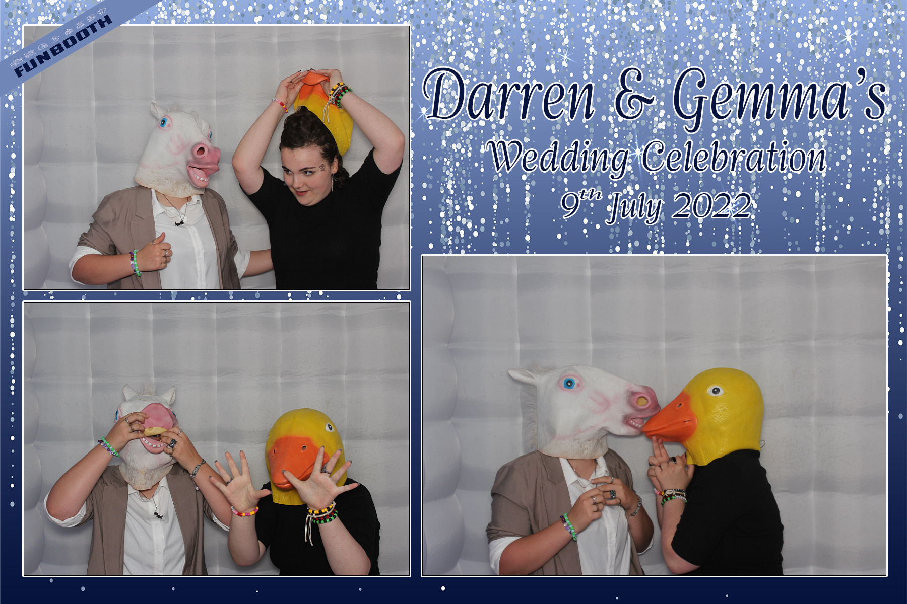 Gemma & Darren's Wedding Celebration | View more photos from the event at gallery.funbooth.uk.com/u/FunboothLTD1/Gemma-Darrens-Wedding-Celebration