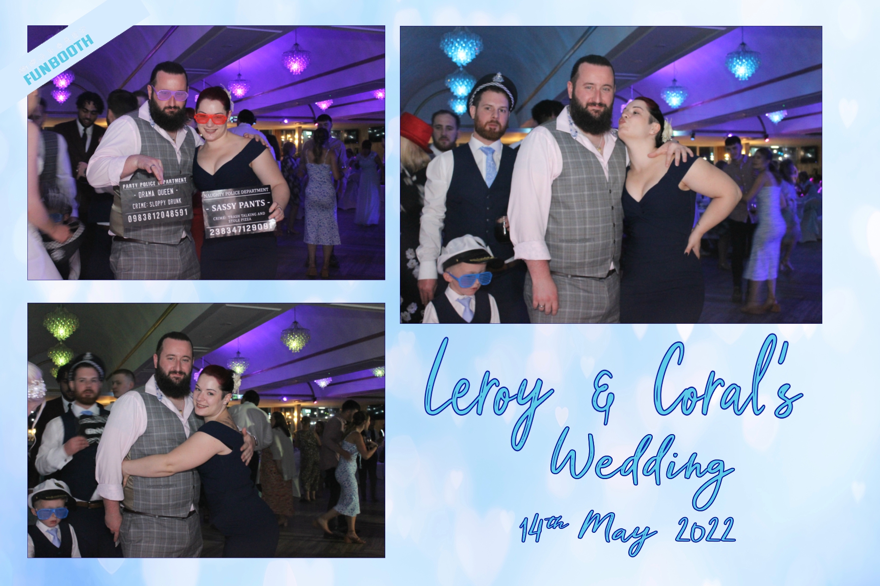 Leroy & Coral's Wedding | View more photos from the event at gallery.funbooth.uk.com/u/FunboothLTD1/Leroy-Corals-Wedding