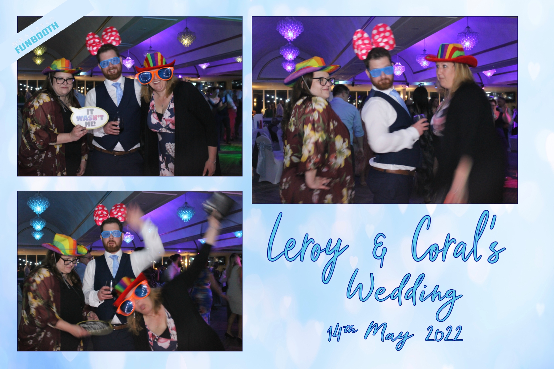 Leroy & Coral's Wedding | View more photos from the event at gallery.funbooth.uk.com/u/FunboothLTD1/Leroy-Corals-Wedding