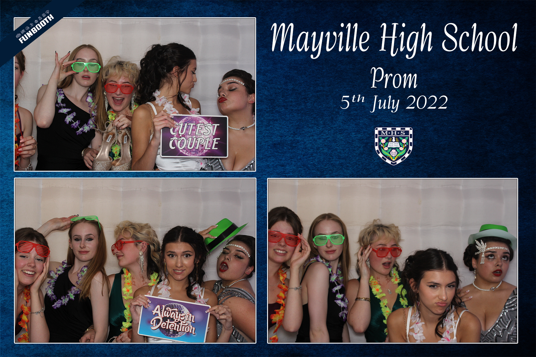 Mayville High School Prom 2022 | View more photos from the event at gallery.funbooth.uk.com/u/FunboothLTD1/Mayville-High-School-Prom-2022