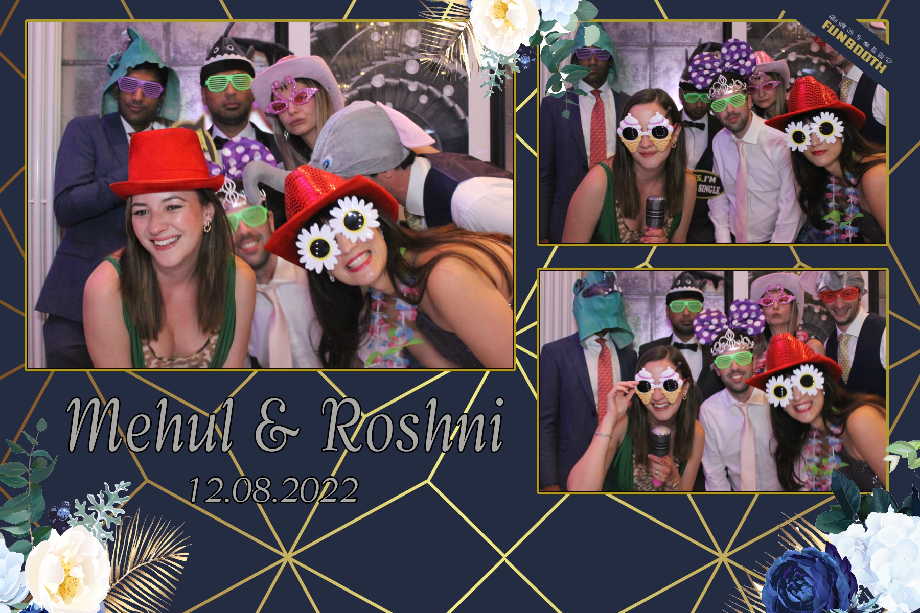 Mehul & Roshni | View more photos from the event at gallery.funbooth.uk.com/u/FunboothLTD1/Mehul-Roshni