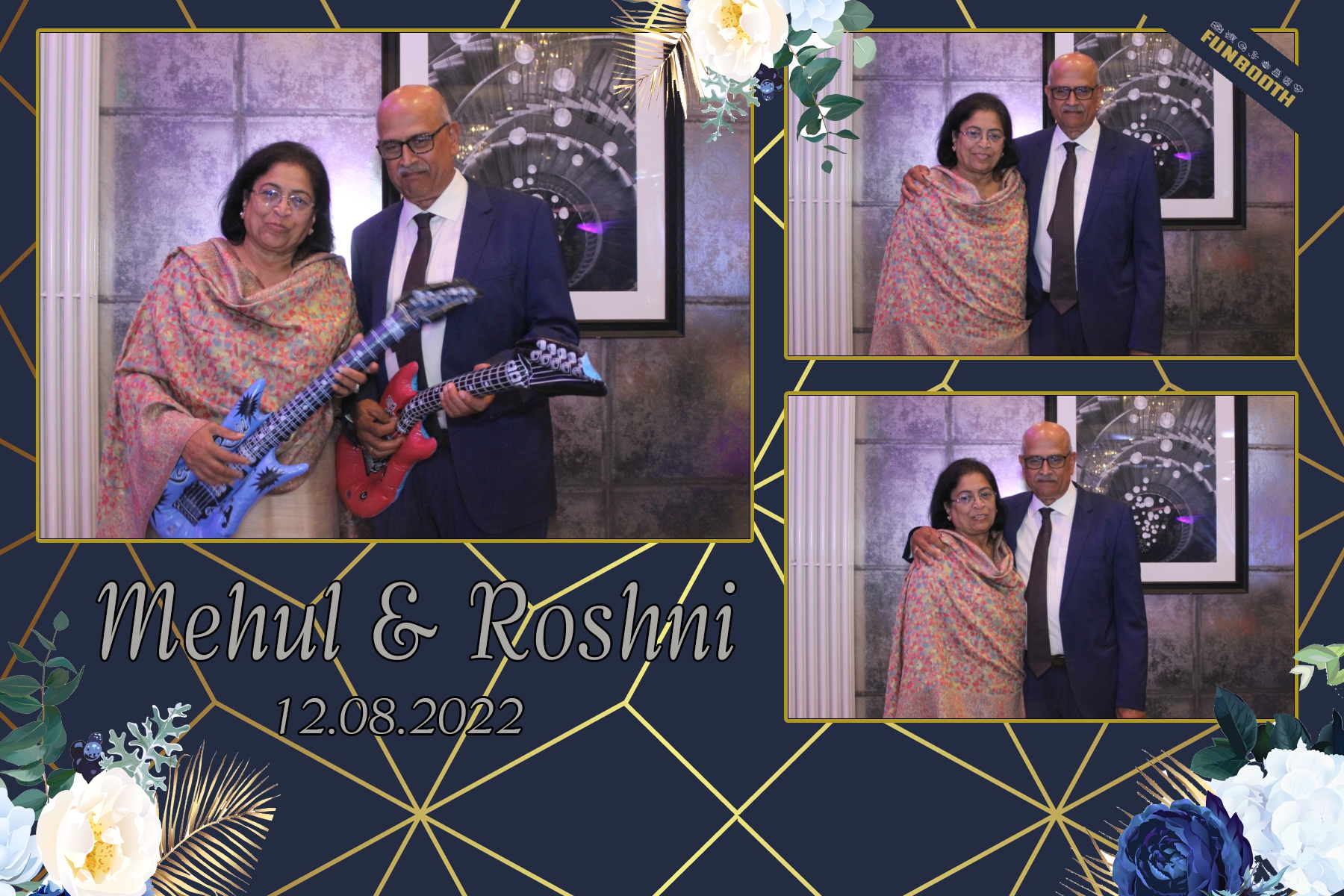 Mehul & Roshni | View more photos from the event at gallery.funbooth.uk.com/u/FunboothLTD1/Mehul-Roshni