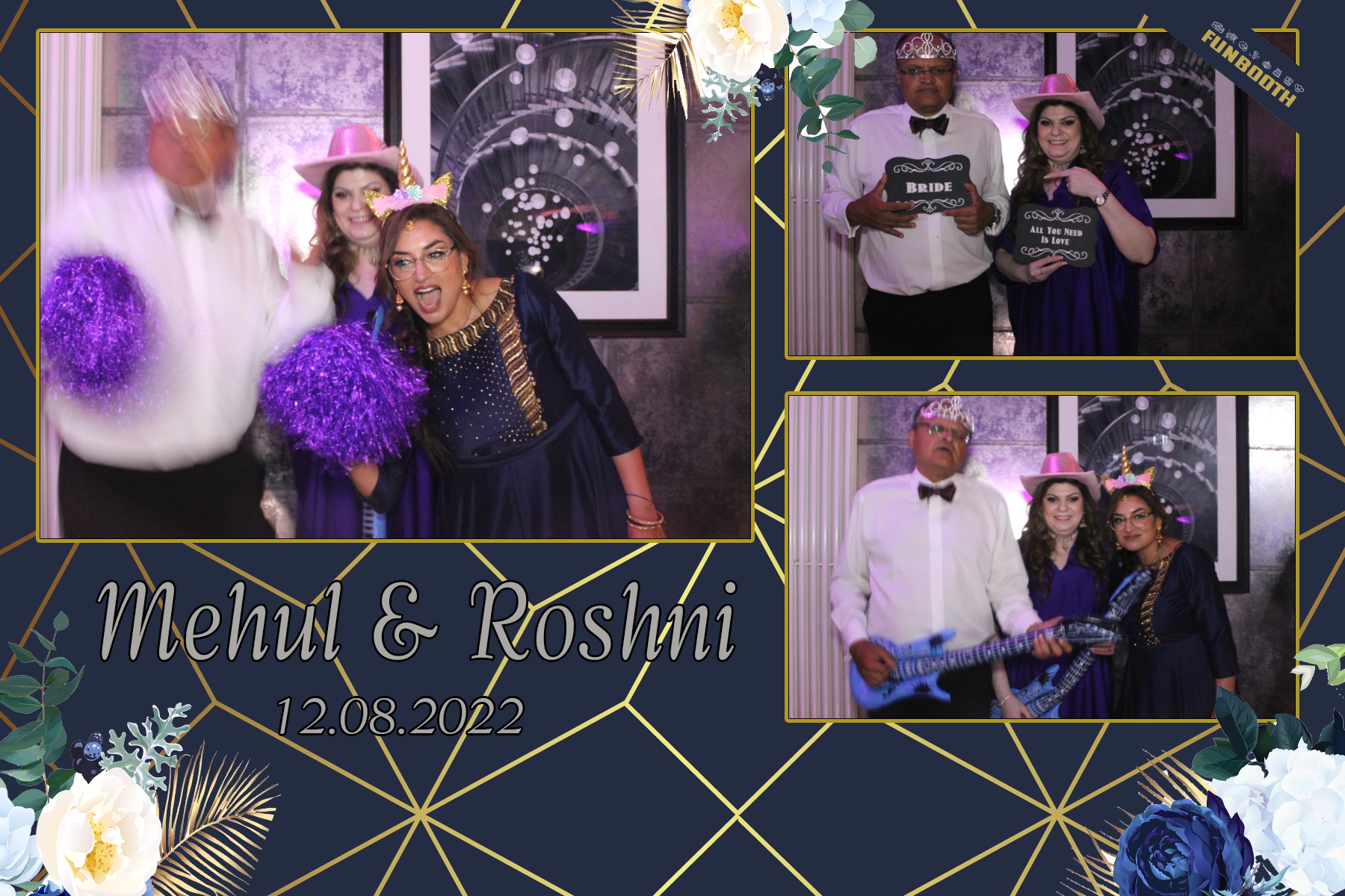 Mehul & Roshni | View more photos from the event at gallery.funbooth.uk.com/u/FunboothLTD1/Mehul-Roshni