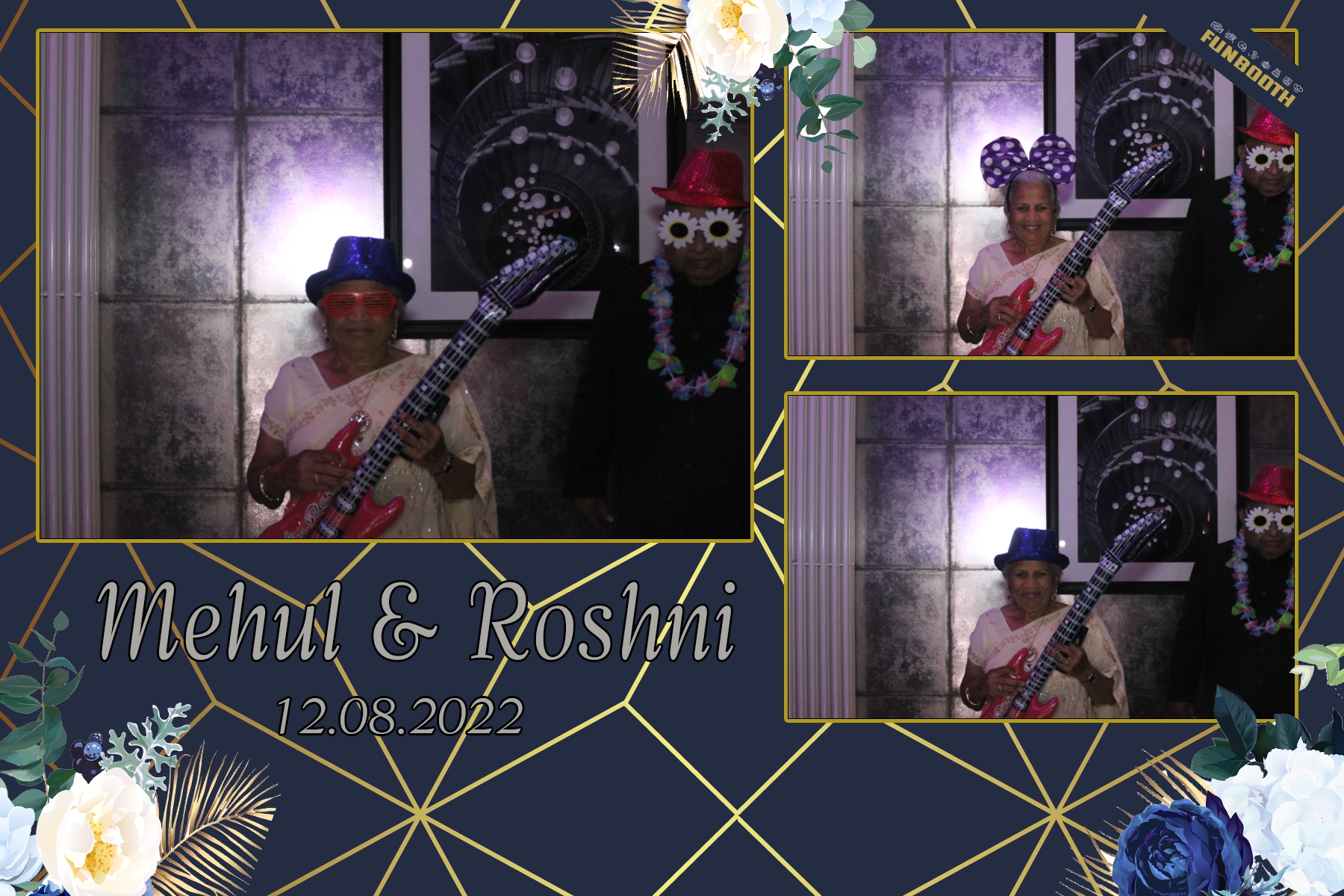 Mehul & Roshni | View more photos from the event at gallery.funbooth.uk.com/u/FunboothLTD1/Mehul-Roshni