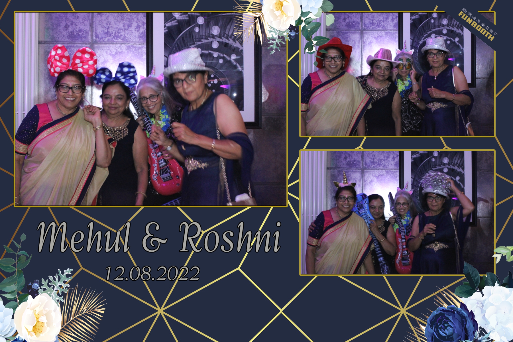 Mehul & Roshni | View more photos from the event at gallery.funbooth.uk.com/u/FunboothLTD1/Mehul-Roshni