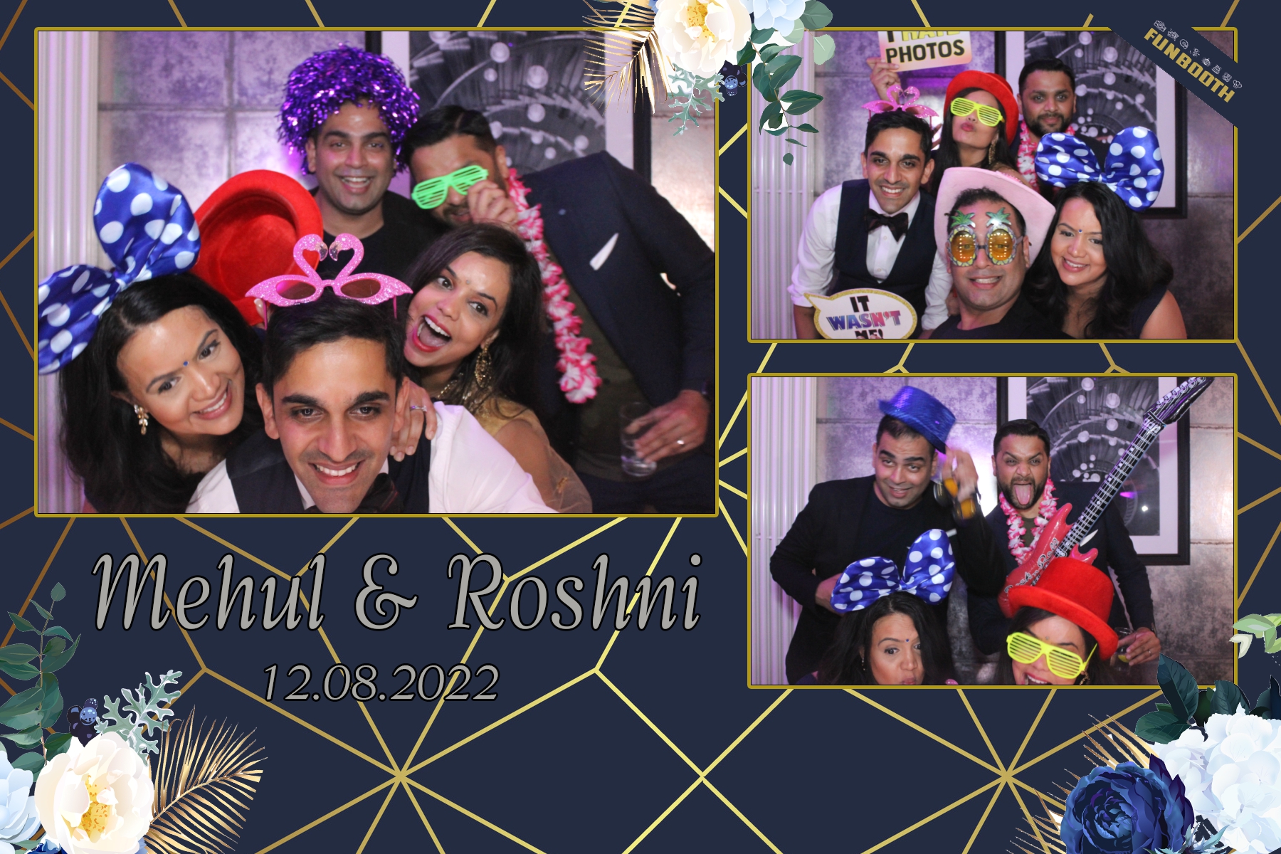Mehul & Roshni | View more photos from the event at gallery.funbooth.uk.com/u/FunboothLTD1/Mehul-Roshni