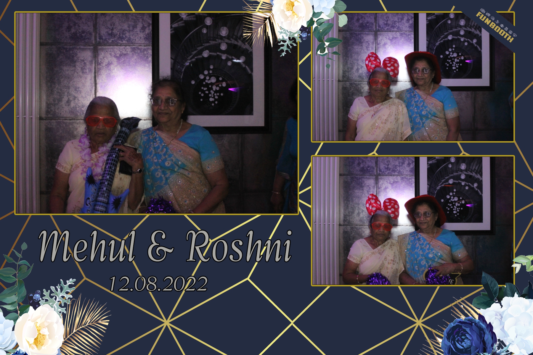 Mehul & Roshni | View more photos from the event at gallery.funbooth.uk.com/u/FunboothLTD1/Mehul-Roshni