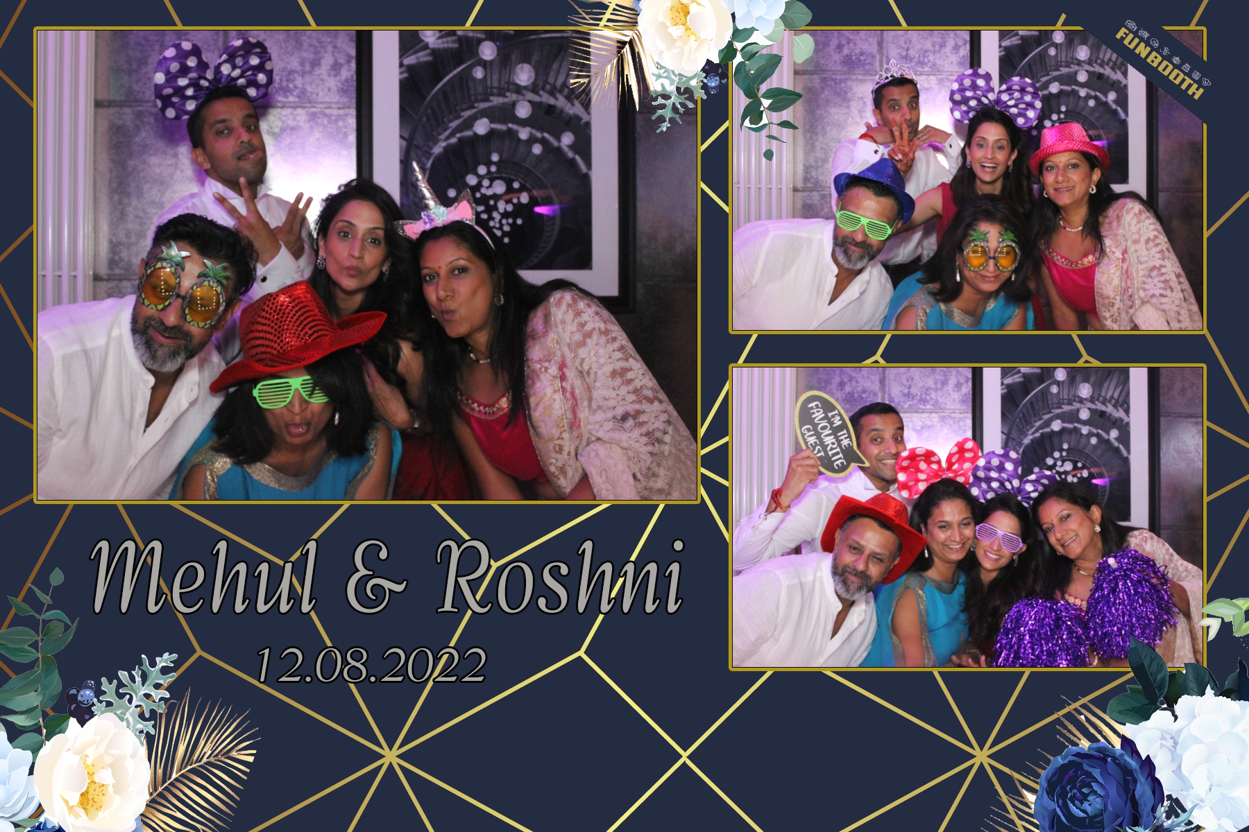 Mehul & Roshni | View more photos from the event at gallery.funbooth.uk.com/u/FunboothLTD1/Mehul-Roshni