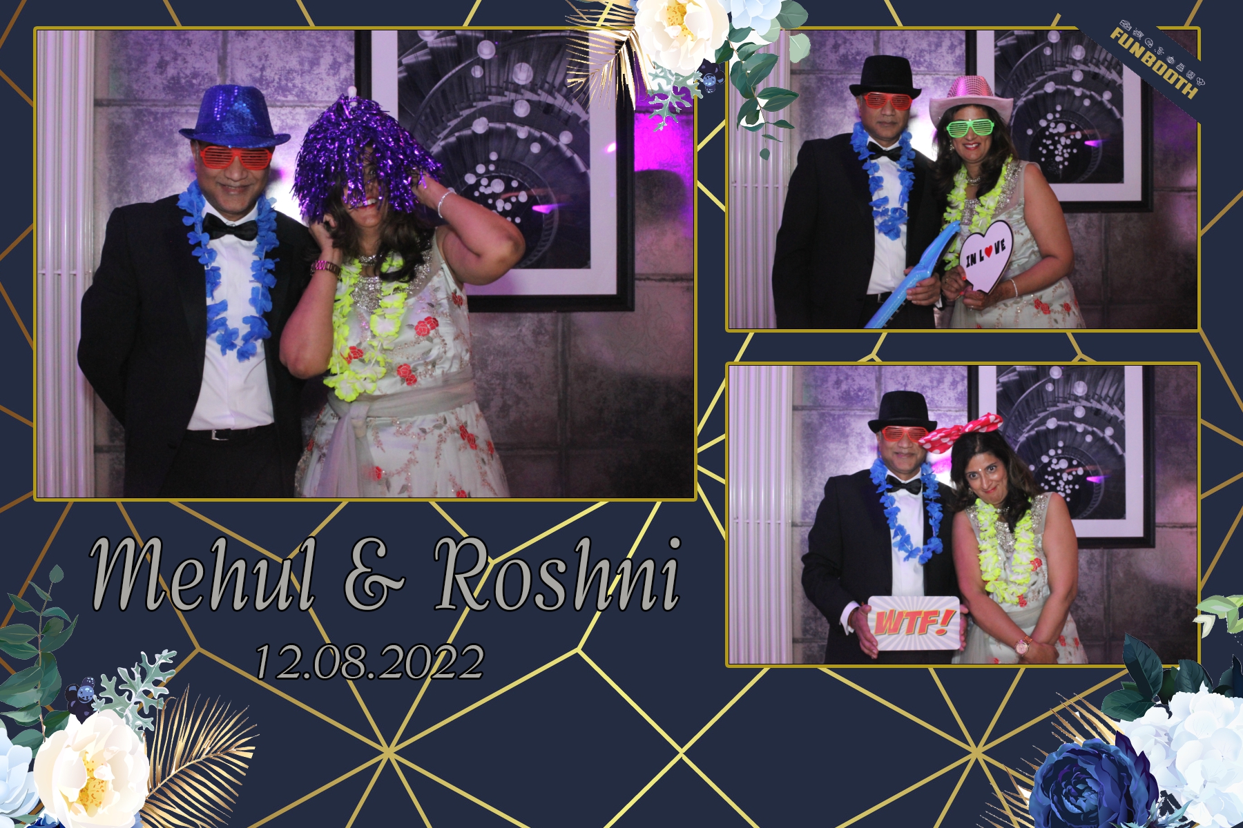 Mehul & Roshni | View more photos from the event at gallery.funbooth.uk.com/u/FunboothLTD1/Mehul-Roshni
