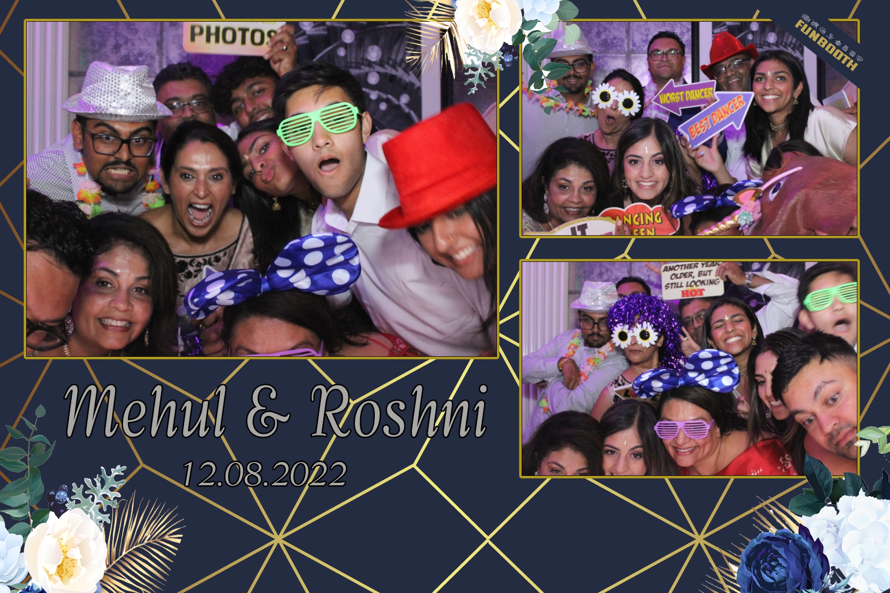 Mehul & Roshni | View more photos from the event at gallery.funbooth.uk.com/u/FunboothLTD1/Mehul-Roshni