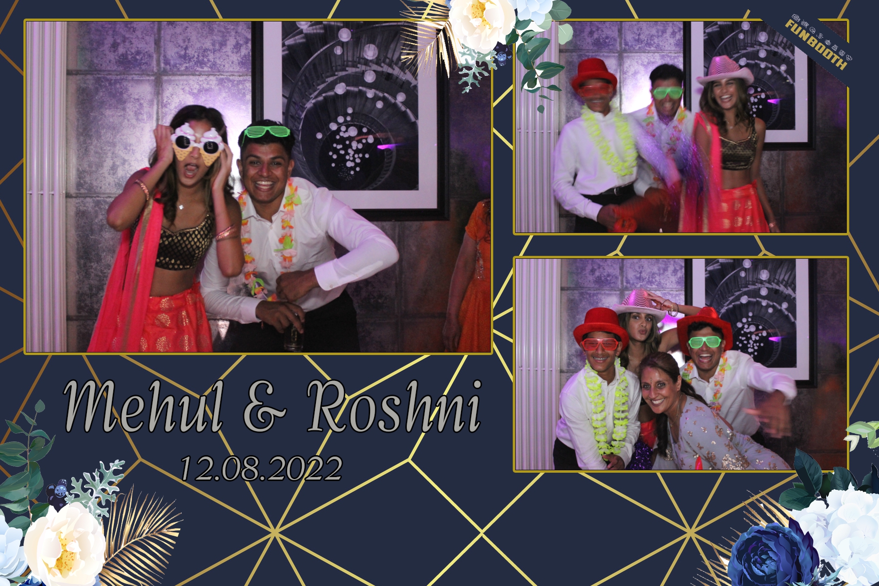 Mehul & Roshni | View more photos from the event at gallery.funbooth.uk.com/u/FunboothLTD1/Mehul-Roshni