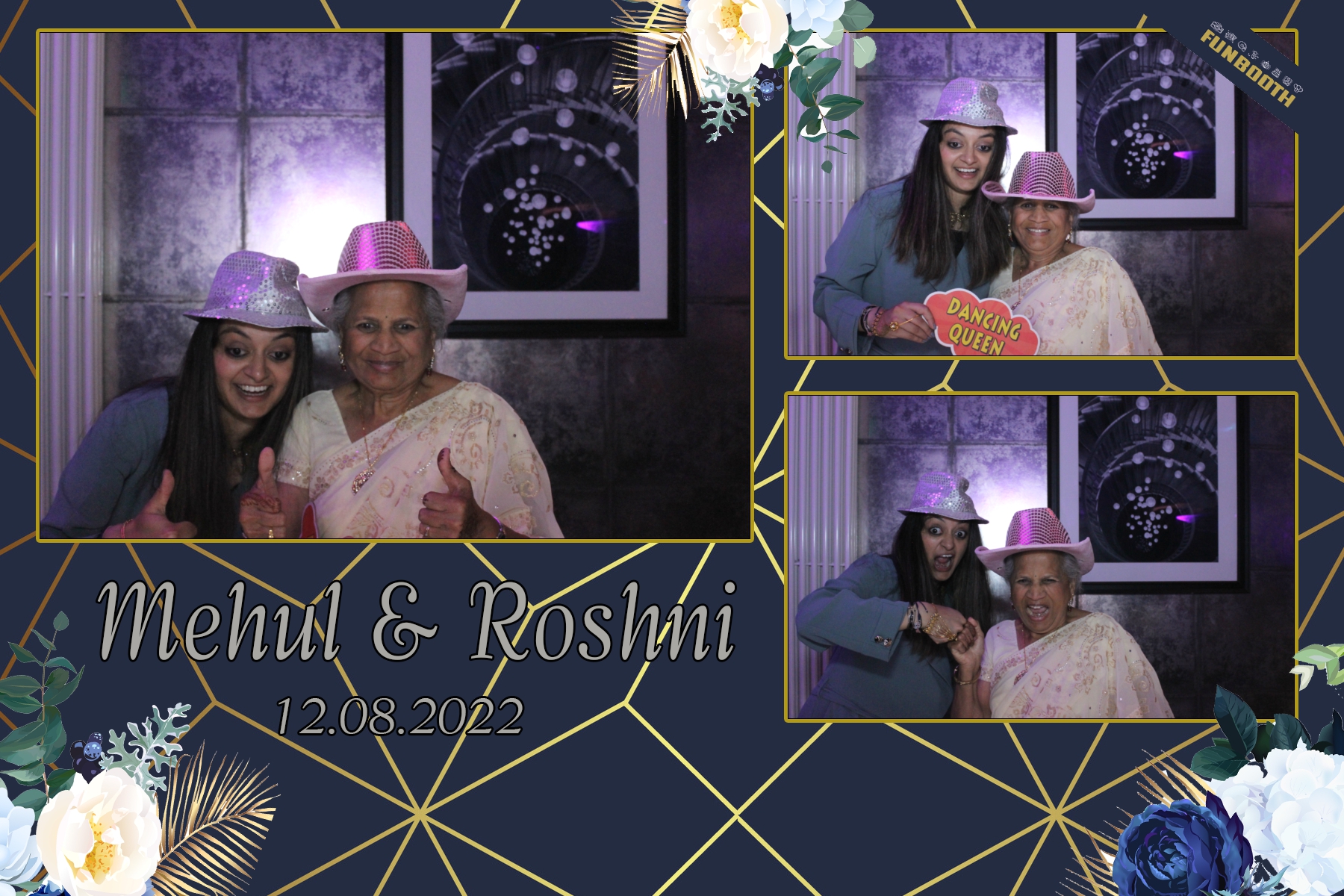 Mehul & Roshni | View more photos from the event at gallery.funbooth.uk.com/u/FunboothLTD1/Mehul-Roshni