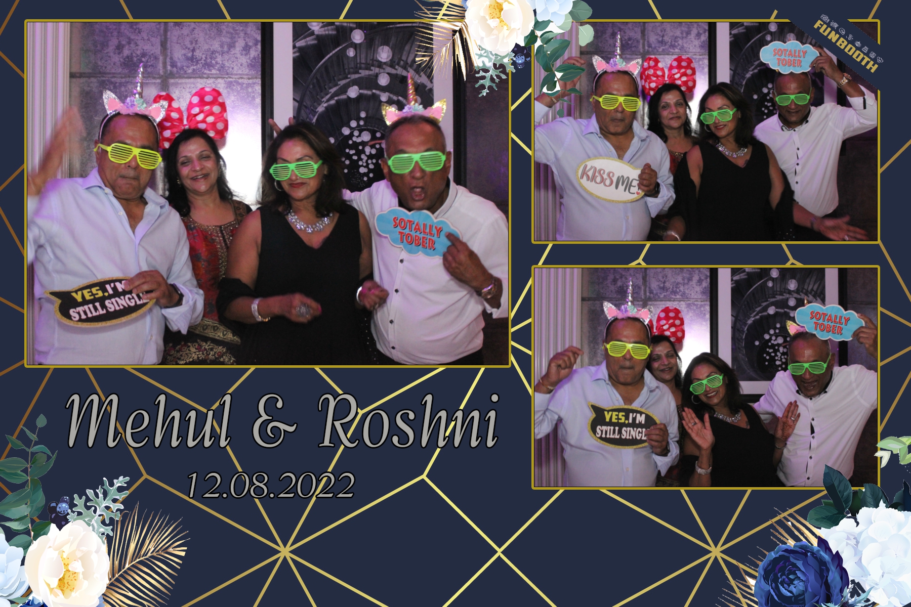 Mehul & Roshni | View more photos from the event at gallery.funbooth.uk.com/u/FunboothLTD1/Mehul-Roshni