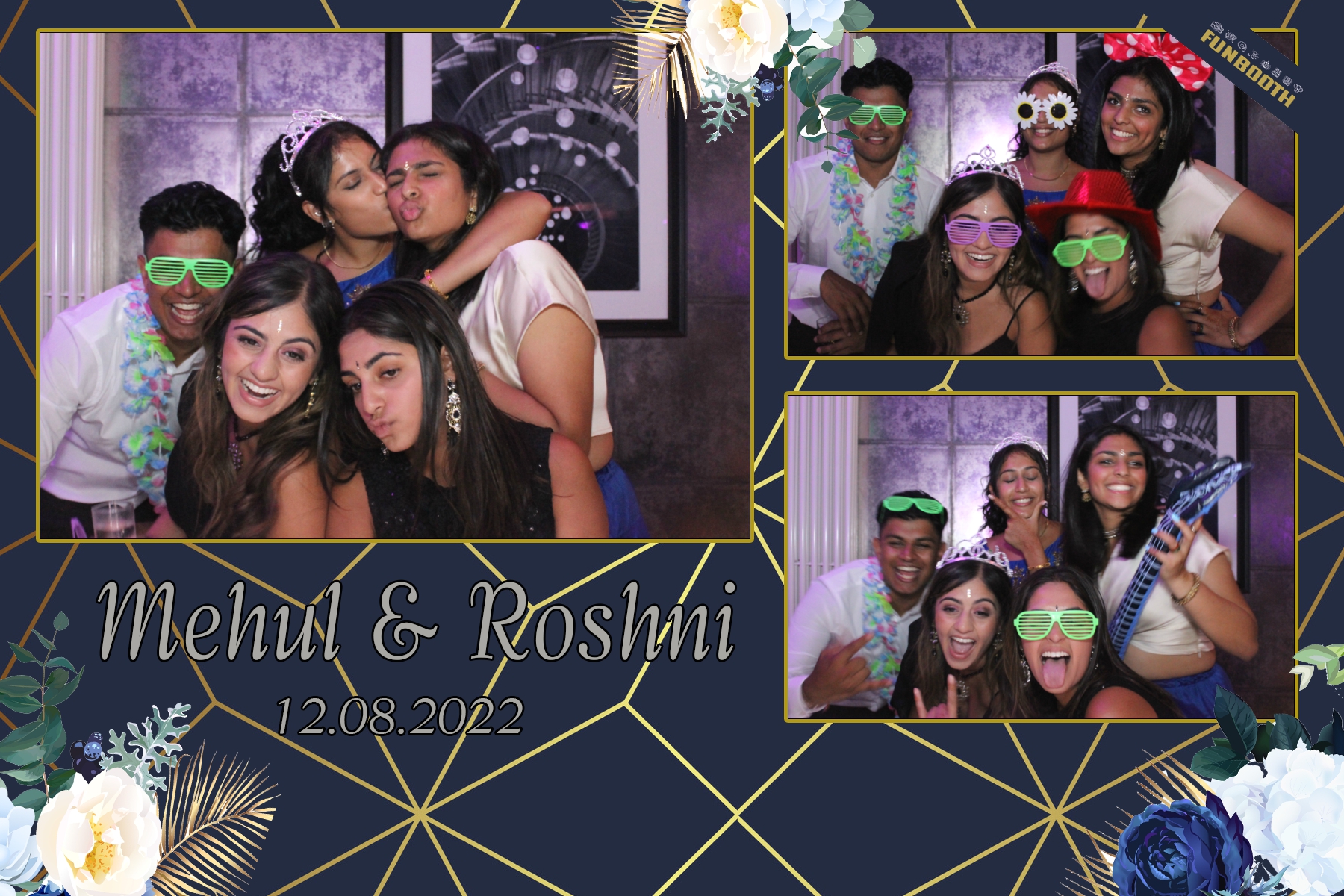 Mehul & Roshni | View more photos from the event at gallery.funbooth.uk.com/u/FunboothLTD1/Mehul-Roshni