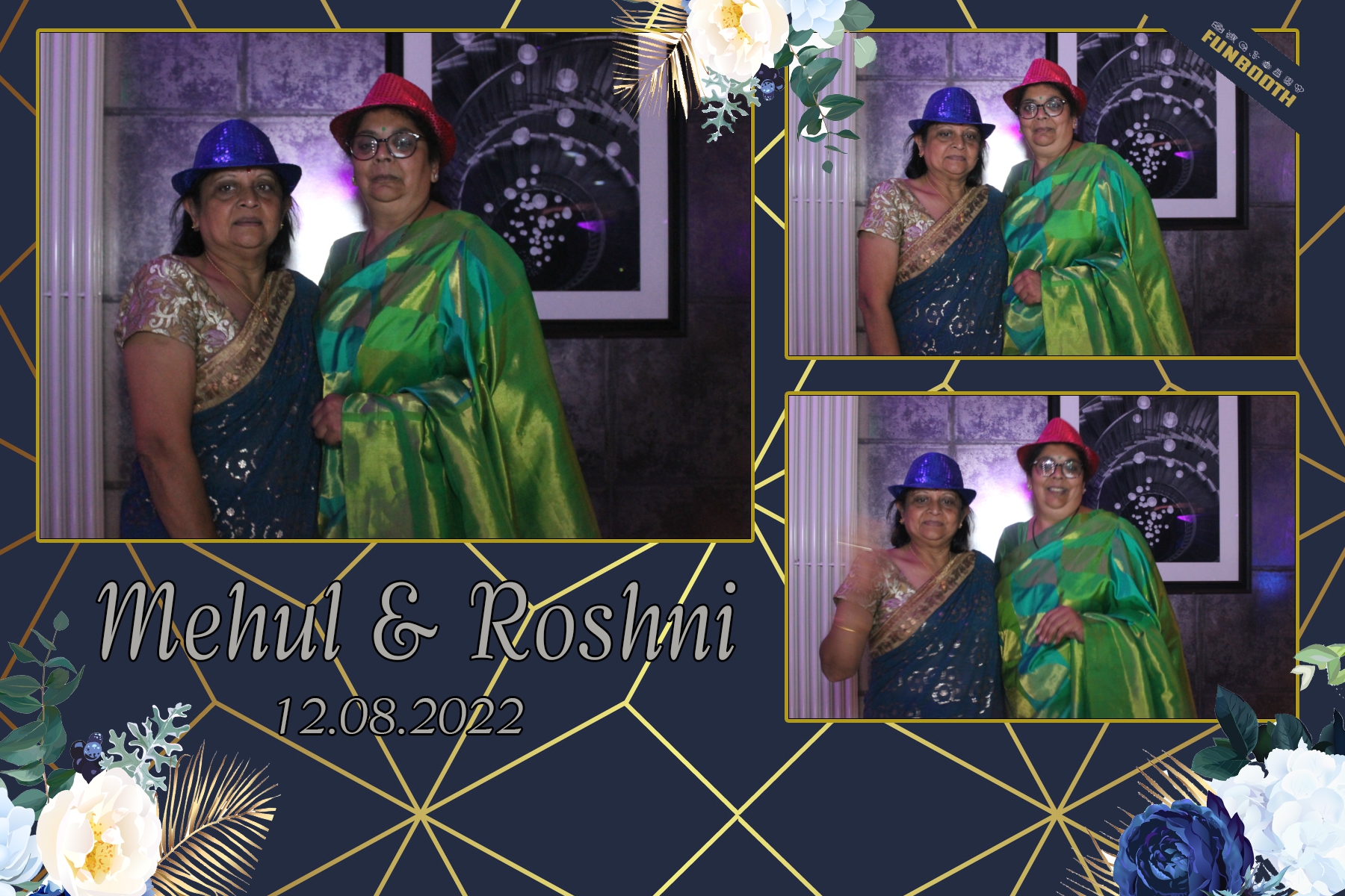 Mehul & Roshni | View more photos from the event at gallery.funbooth.uk.com/u/FunboothLTD1/Mehul-Roshni