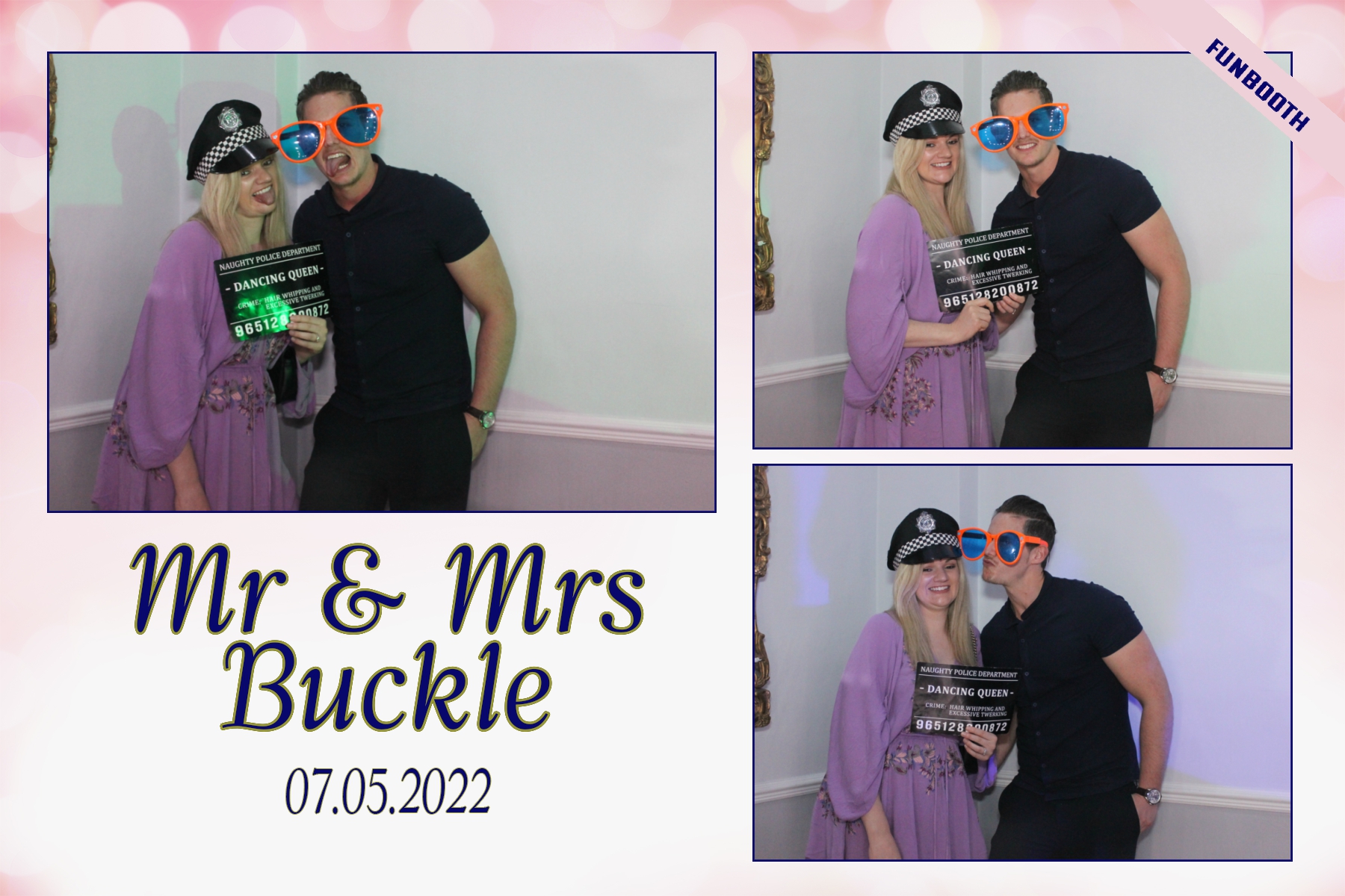 Mr & Mrs Buckle | View more photos from the event at gallery.funbooth.uk.com/u/FunboothLTD1/Mr-Mrs-Buckle