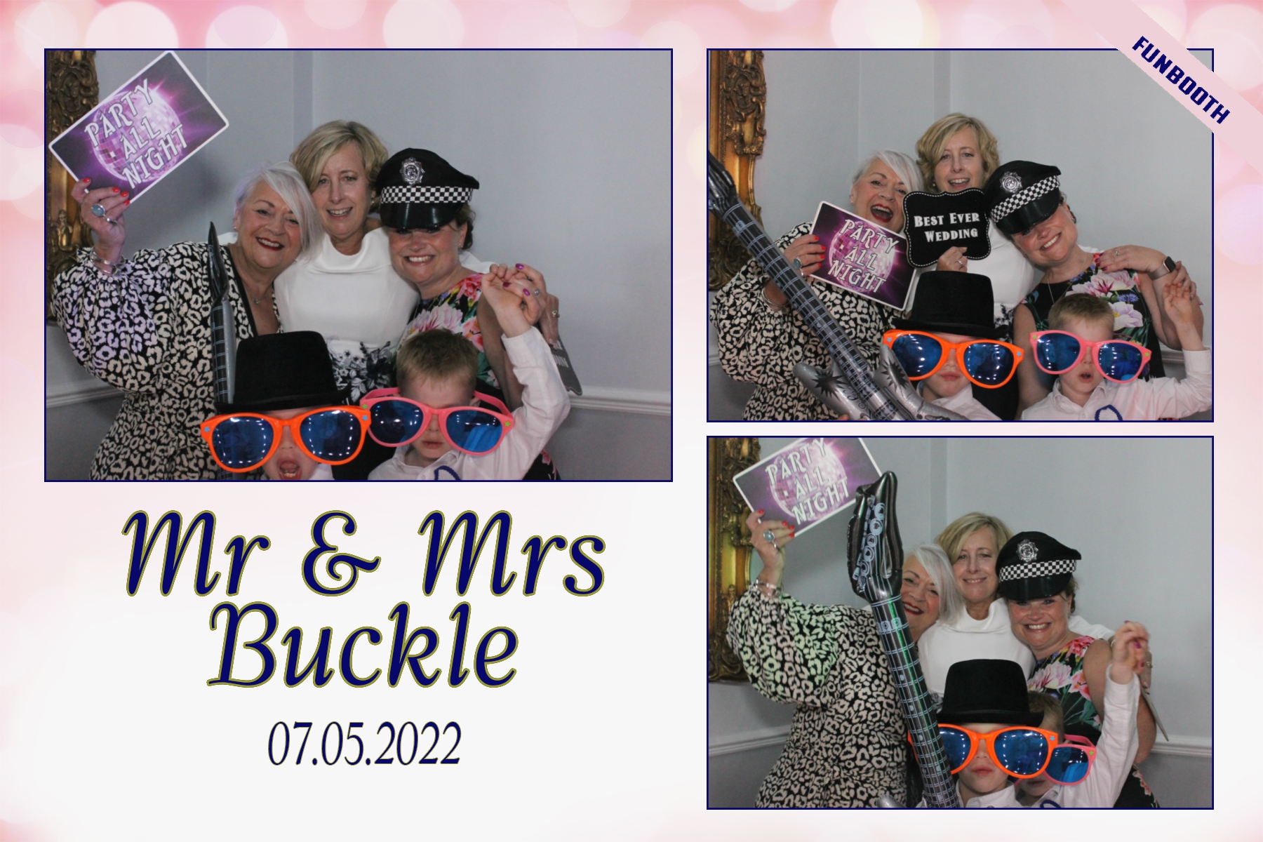 Mr & Mrs Buckle | View more photos from the event at gallery.funbooth.uk.com/u/FunboothLTD1/Mr-Mrs-Buckle