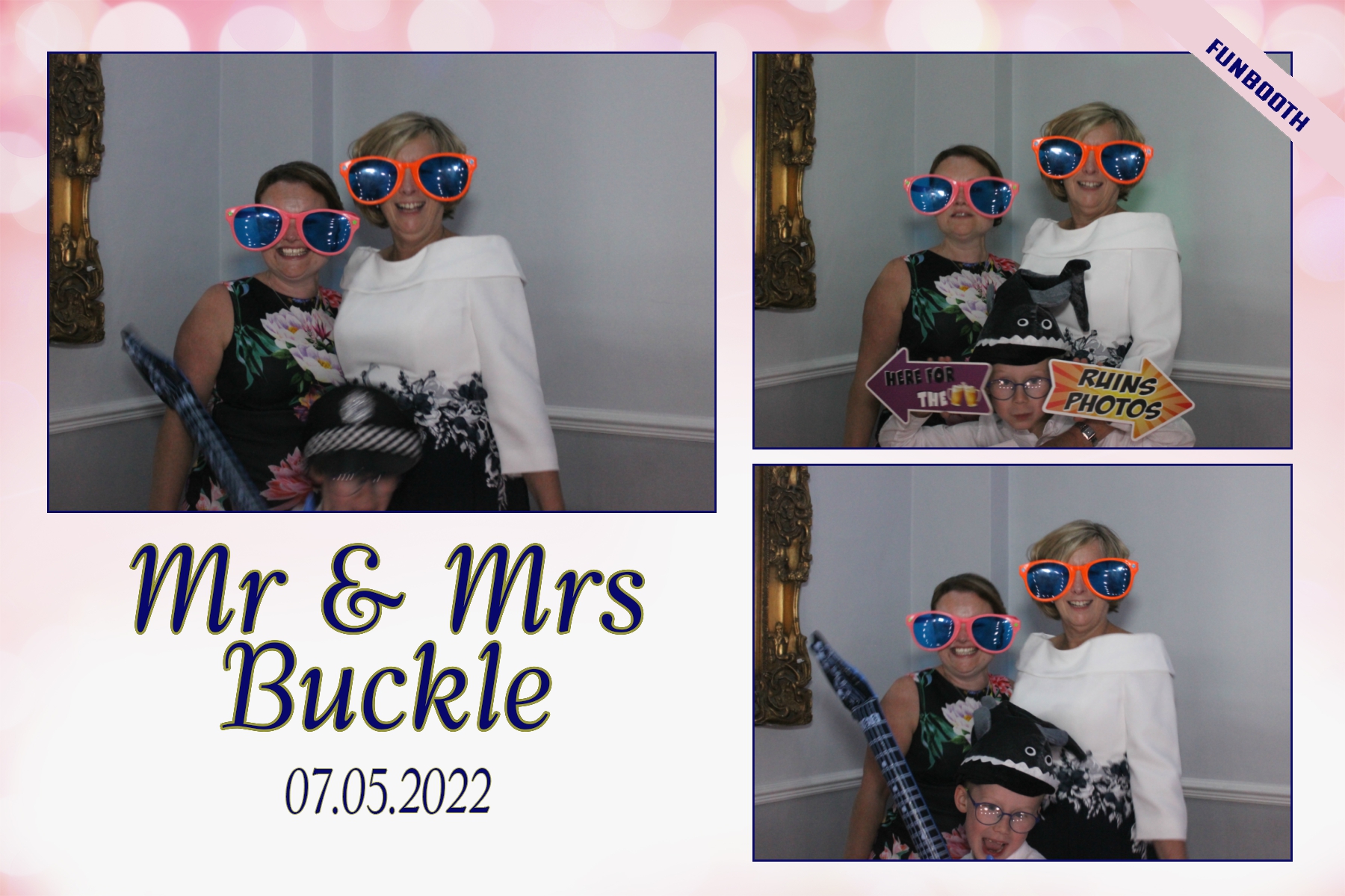 Mr & Mrs Buckle | View more photos from the event at gallery.funbooth.uk.com/u/FunboothLTD1/Mr-Mrs-Buckle