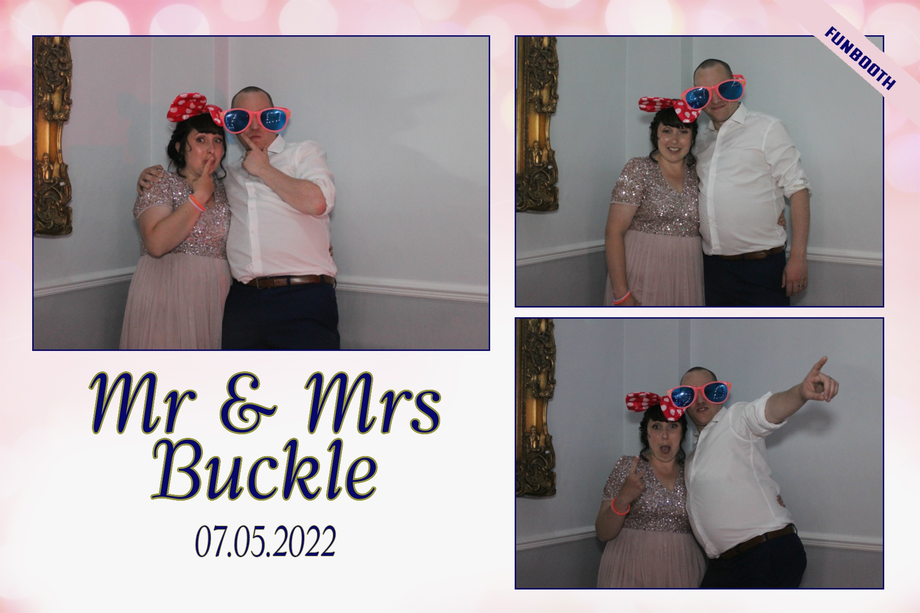 Mr & Mrs Buckle | View more photos from the event at gallery.funbooth.uk.com/u/FunboothLTD1/Mr-Mrs-Buckle