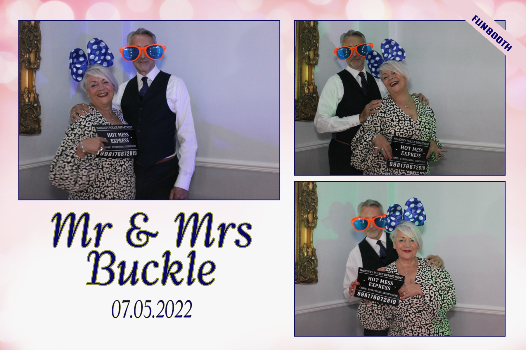 Mr & Mrs Buckle | View more photos from the event at gallery.funbooth.uk.com/u/FunboothLTD1/Mr-Mrs-Buckle