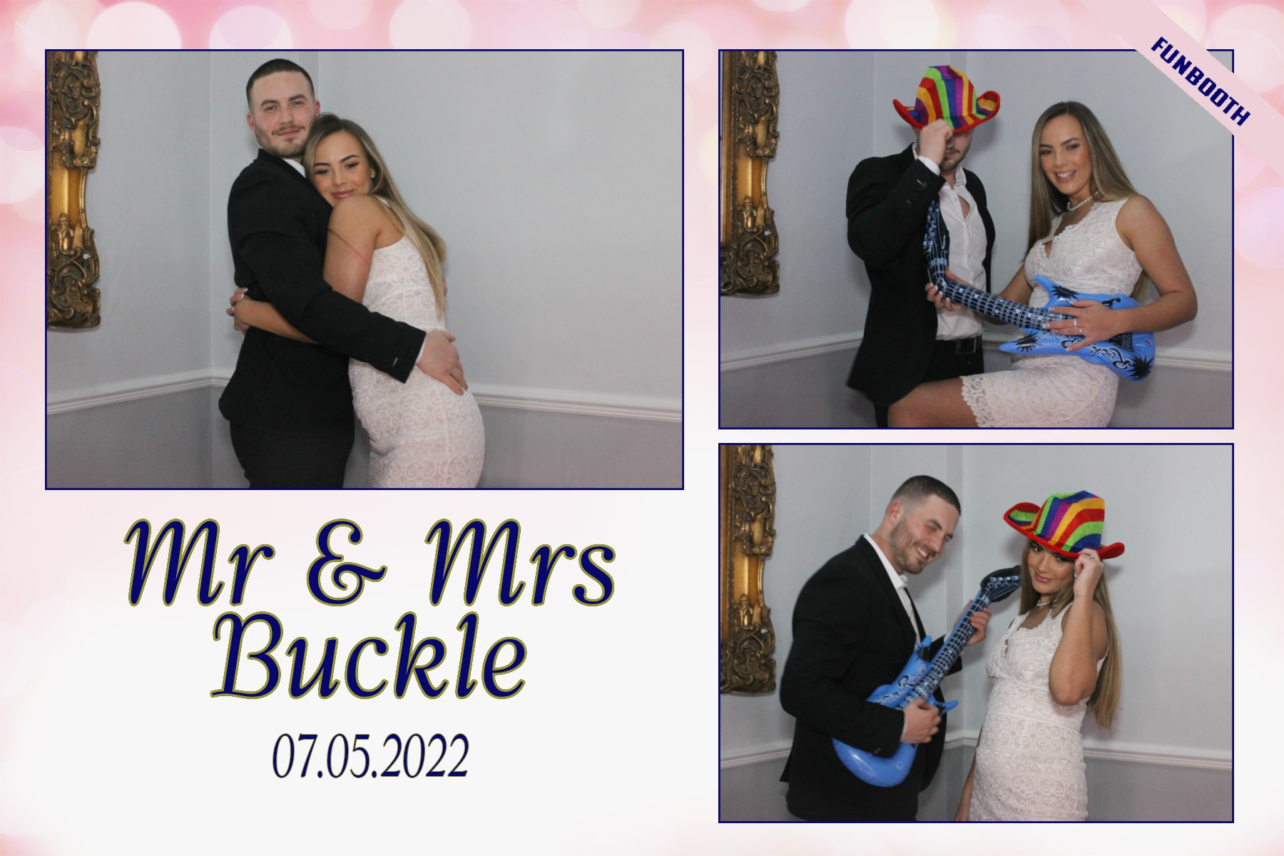 Mr & Mrs Buckle | View more photos from the event at gallery.funbooth.uk.com/u/FunboothLTD1/Mr-Mrs-Buckle