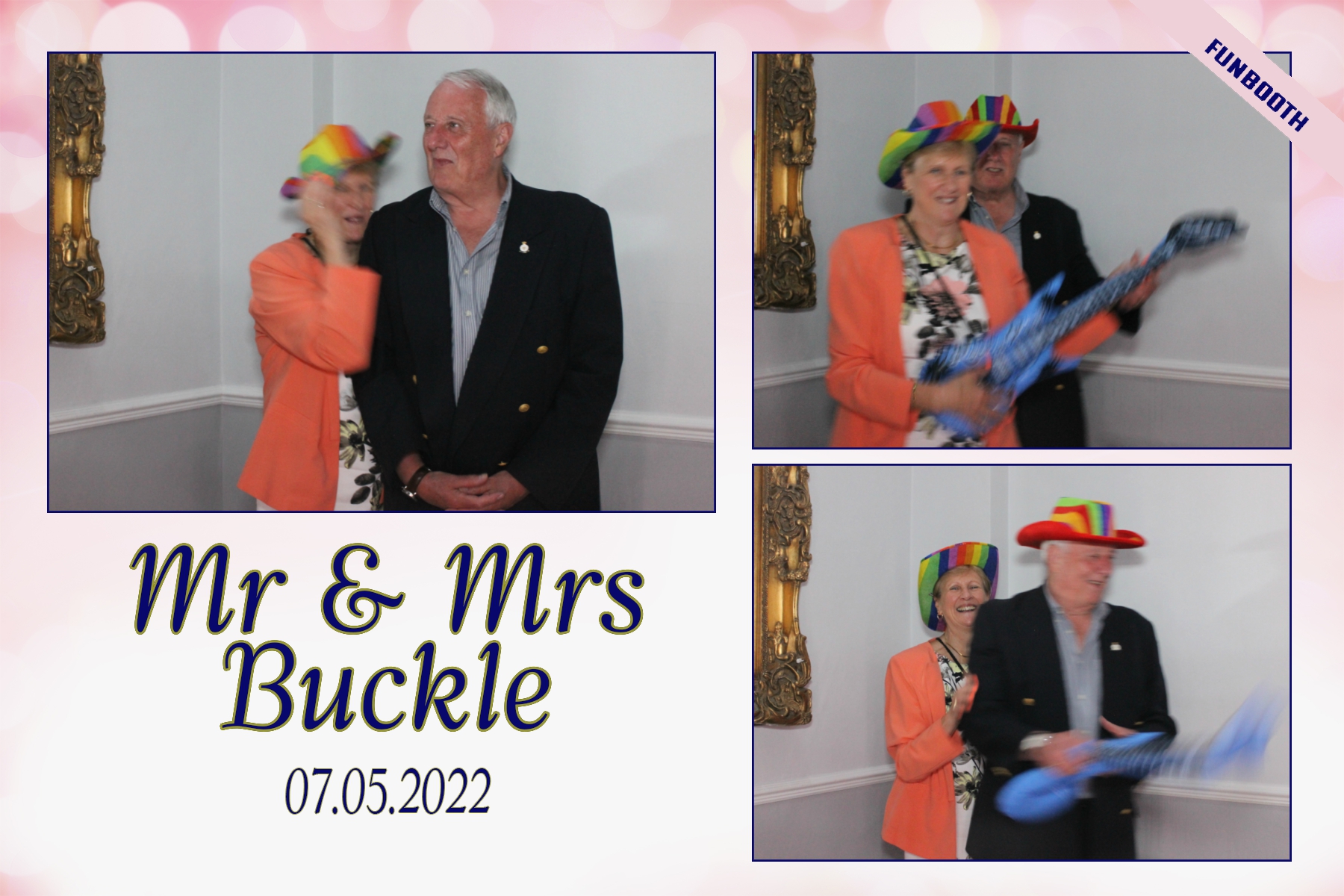 Mr & Mrs Buckle | View more photos from the event at gallery.funbooth.uk.com/u/FunboothLTD1/Mr-Mrs-Buckle