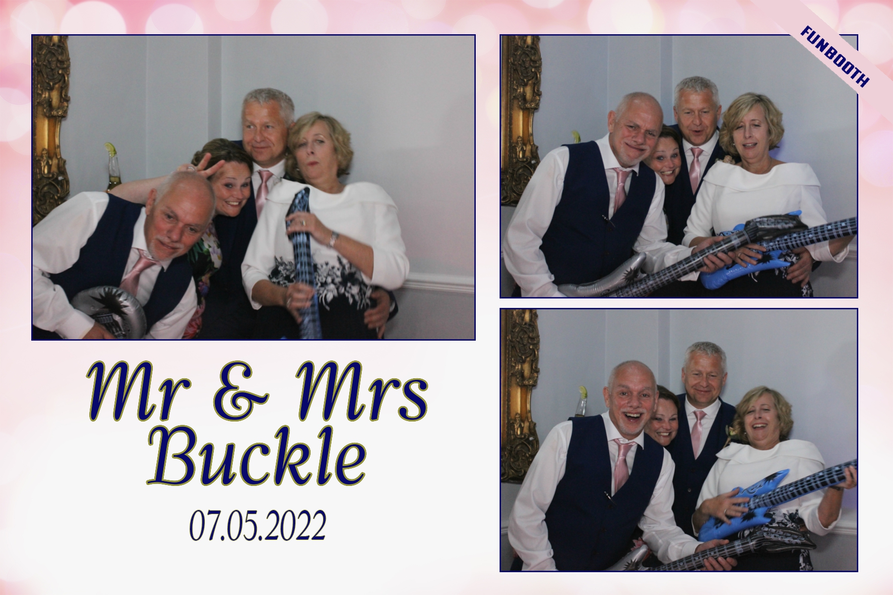 Mr & Mrs Buckle | View more photos from the event at gallery.funbooth.uk.com/u/FunboothLTD1/Mr-Mrs-Buckle