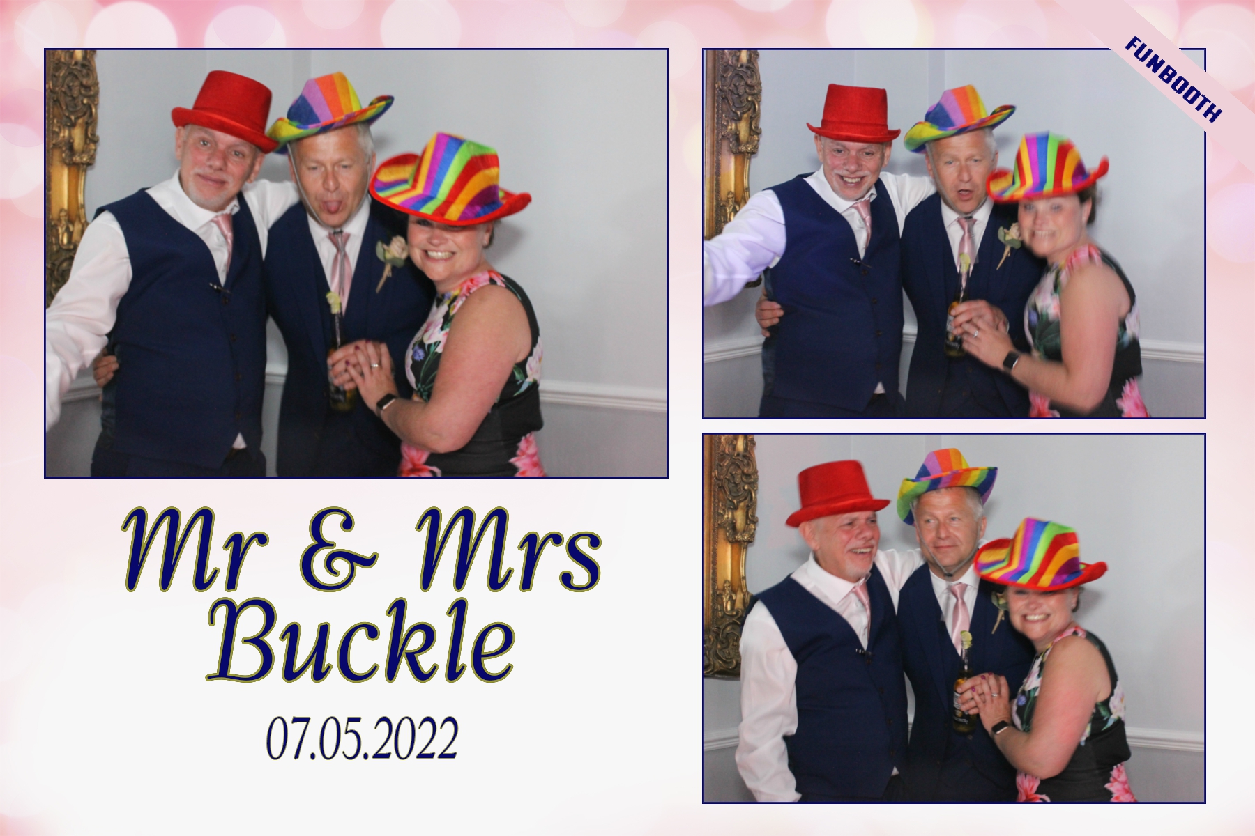 Mr & Mrs Buckle | View more photos from the event at gallery.funbooth.uk.com/u/FunboothLTD1/Mr-Mrs-Buckle