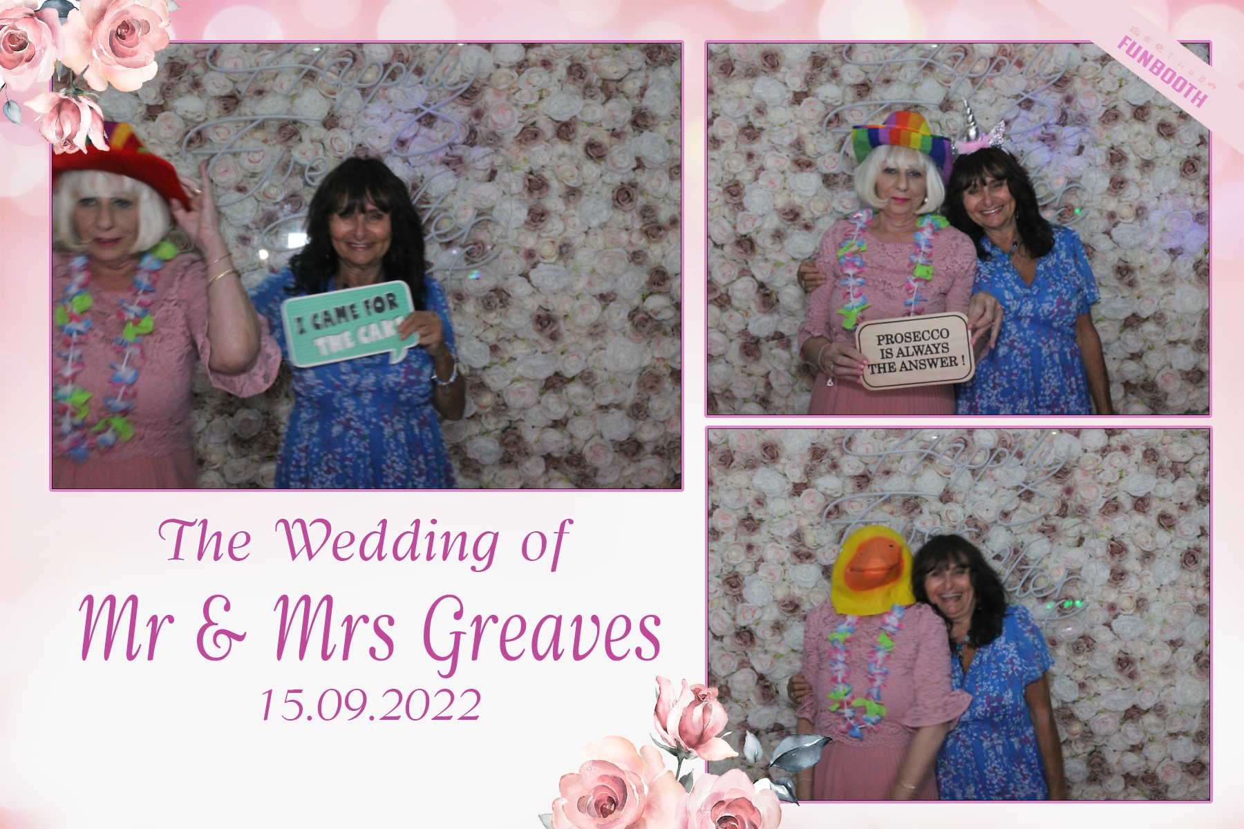 Mr & Mrs Greaves | View more photos from the event at gallery.funbooth.uk.com/u/FunboothLTD1/Mr-Mrs-Greaves