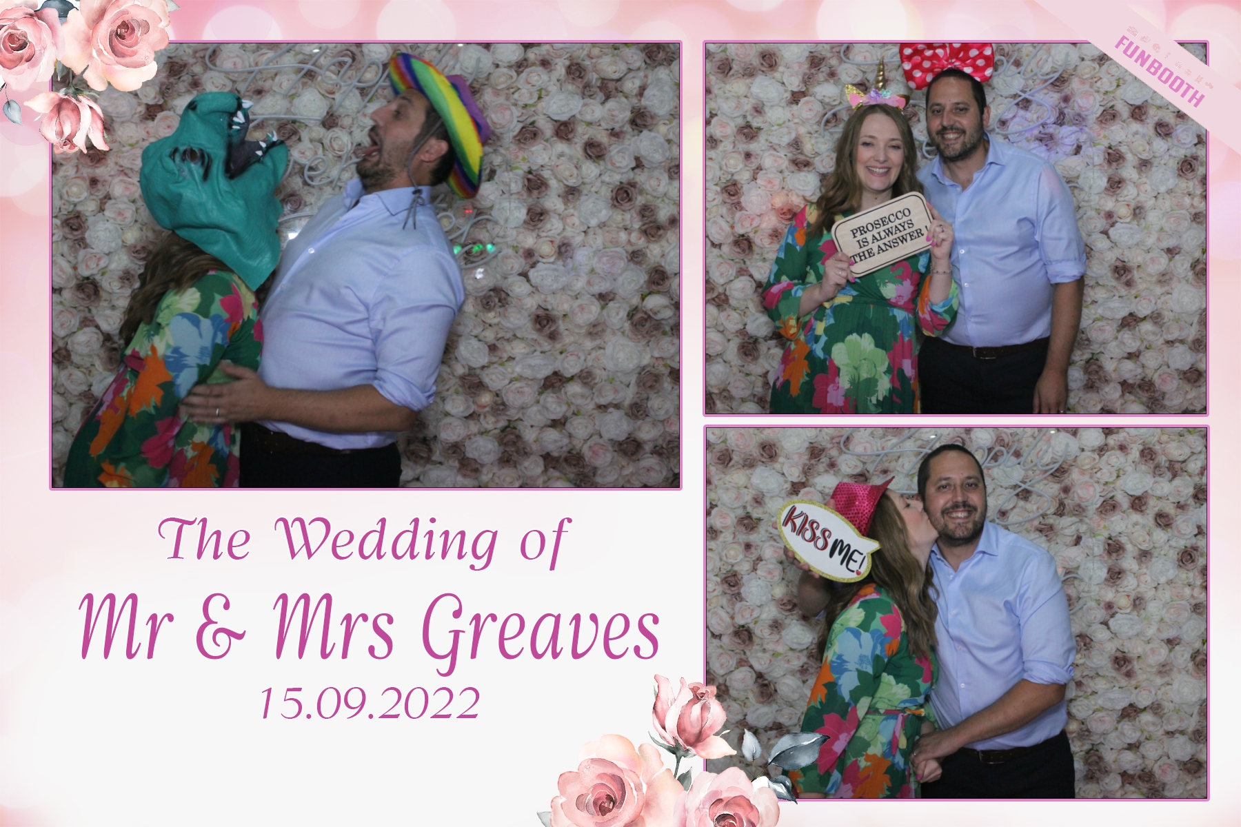 Mr & Mrs Greaves | View more photos from the event at gallery.funbooth.uk.com/u/FunboothLTD1/Mr-Mrs-Greaves