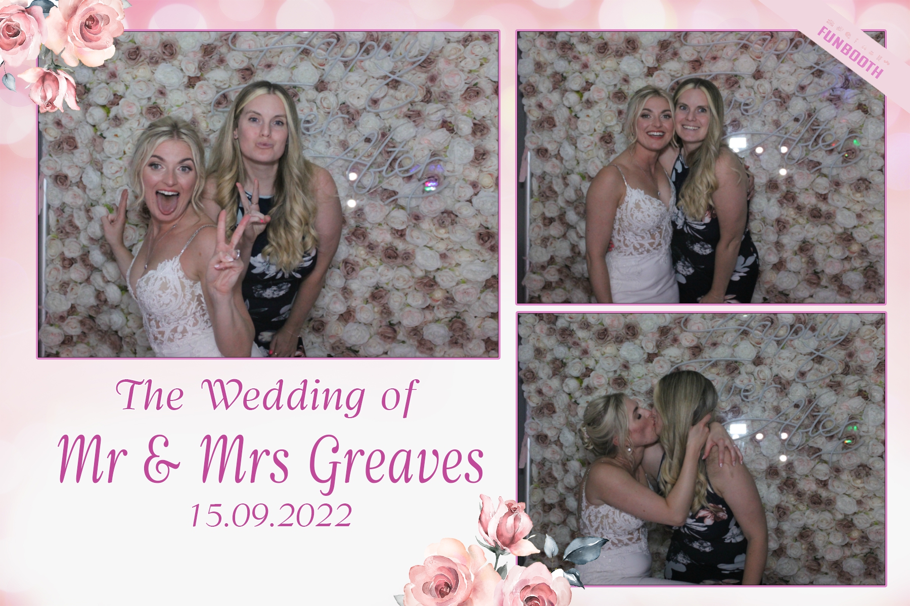 Mr & Mrs Greaves | View more photos from the event at gallery.funbooth.uk.com/u/FunboothLTD1/Mr-Mrs-Greaves