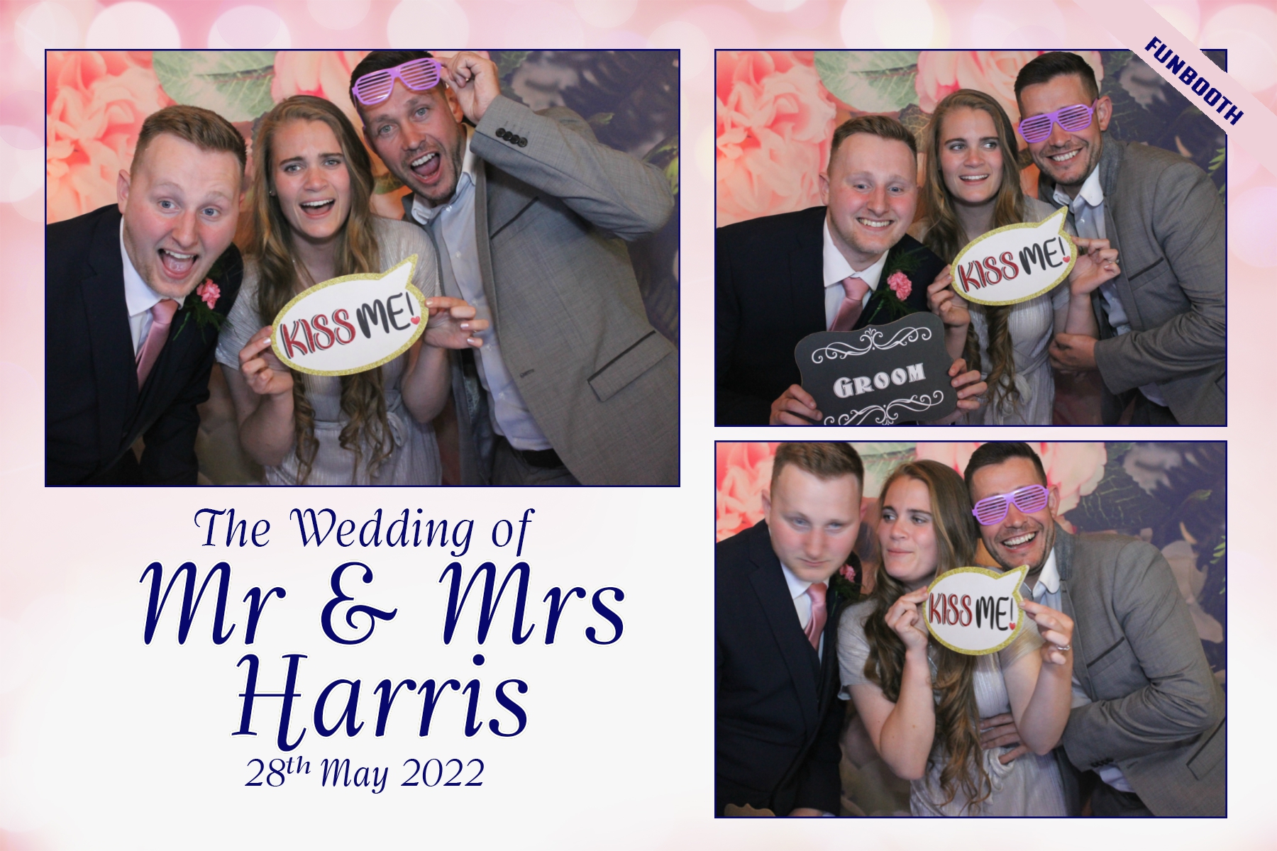 Mr & Mrs Harris  | View more photos from the event at gallery.funbooth.uk.com/u/FunboothLTD1/Mr-Mrs-Harris